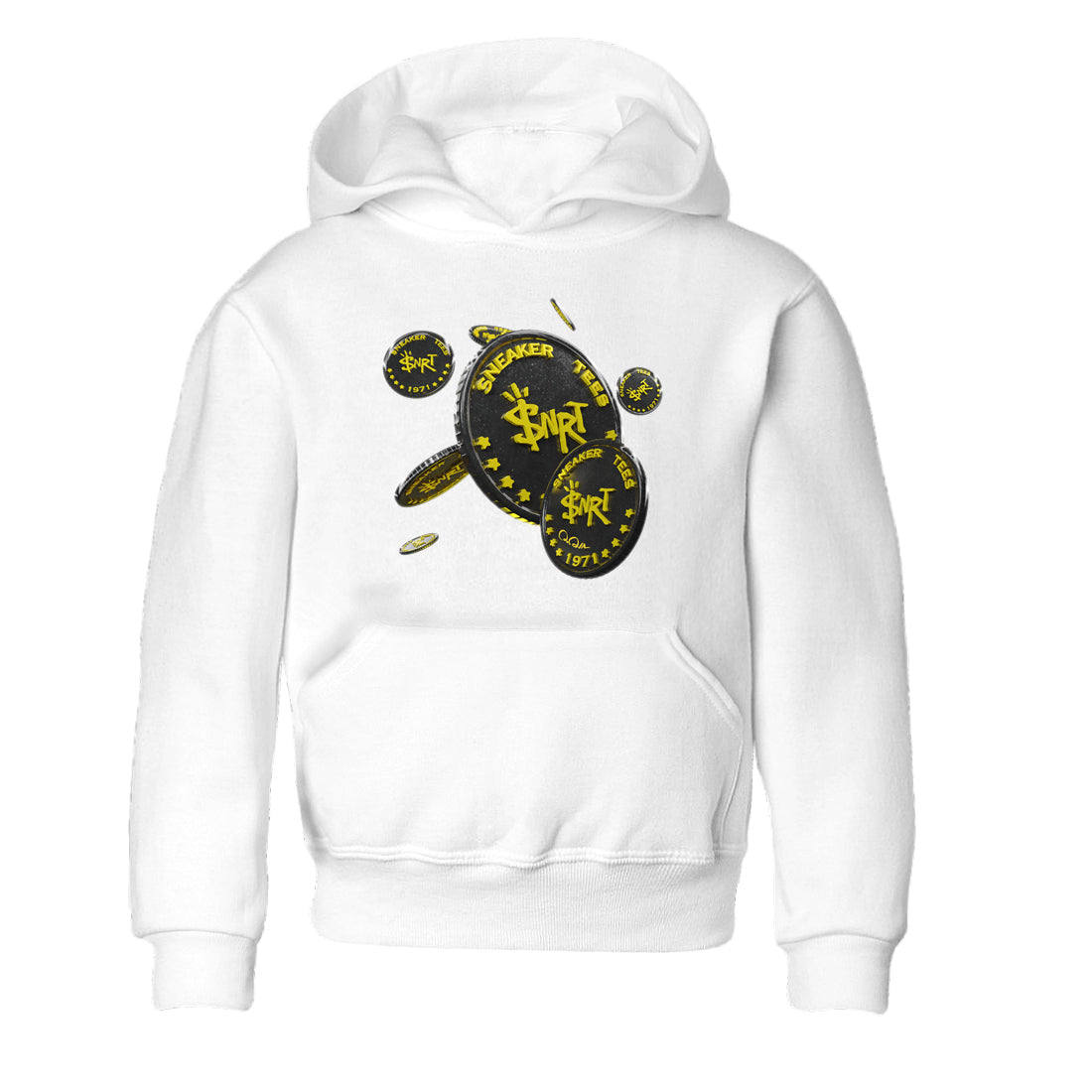 Coin Drop Kids Tops - Air Jordan 4 Thunder