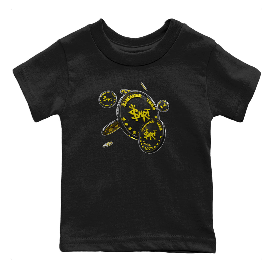 Coin Drop Kids Tops - Air Jordan 4 Thunder