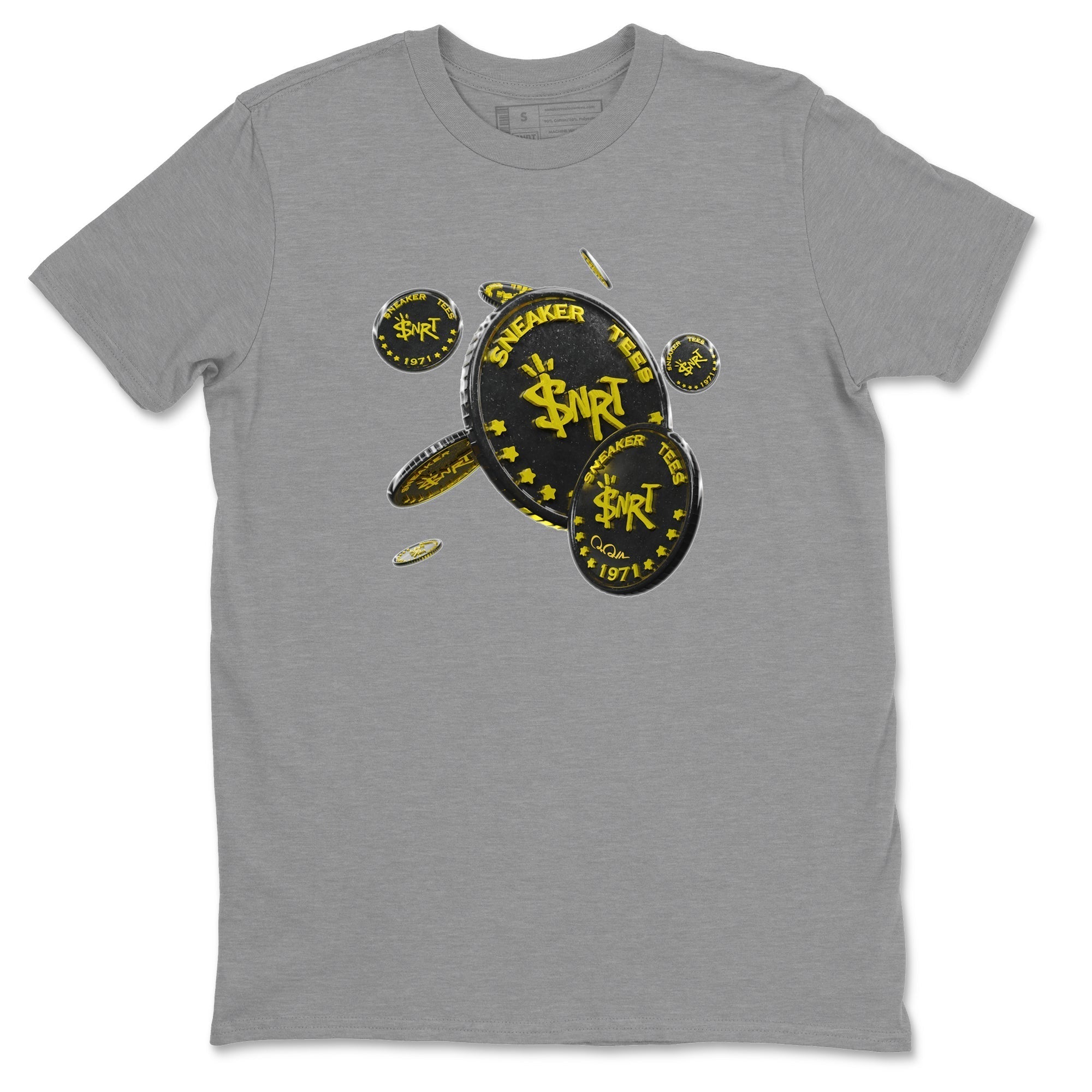 Coin Drop Unisex Tops - Air Jordan 4 Thunder