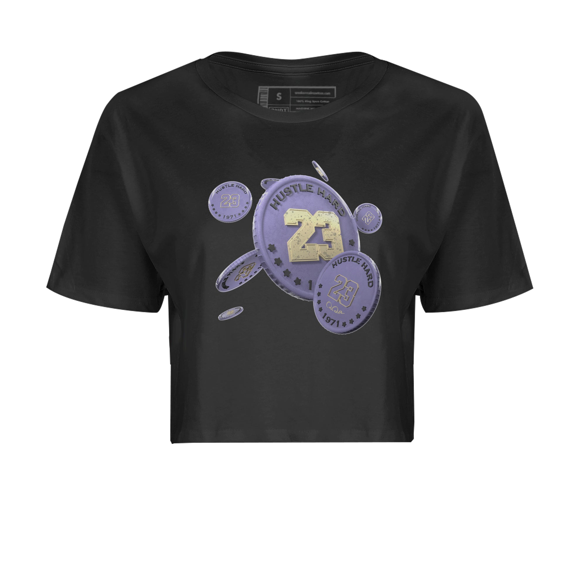 Coin Drop Women's Tops - Air Jordan 5 Indigo Haze