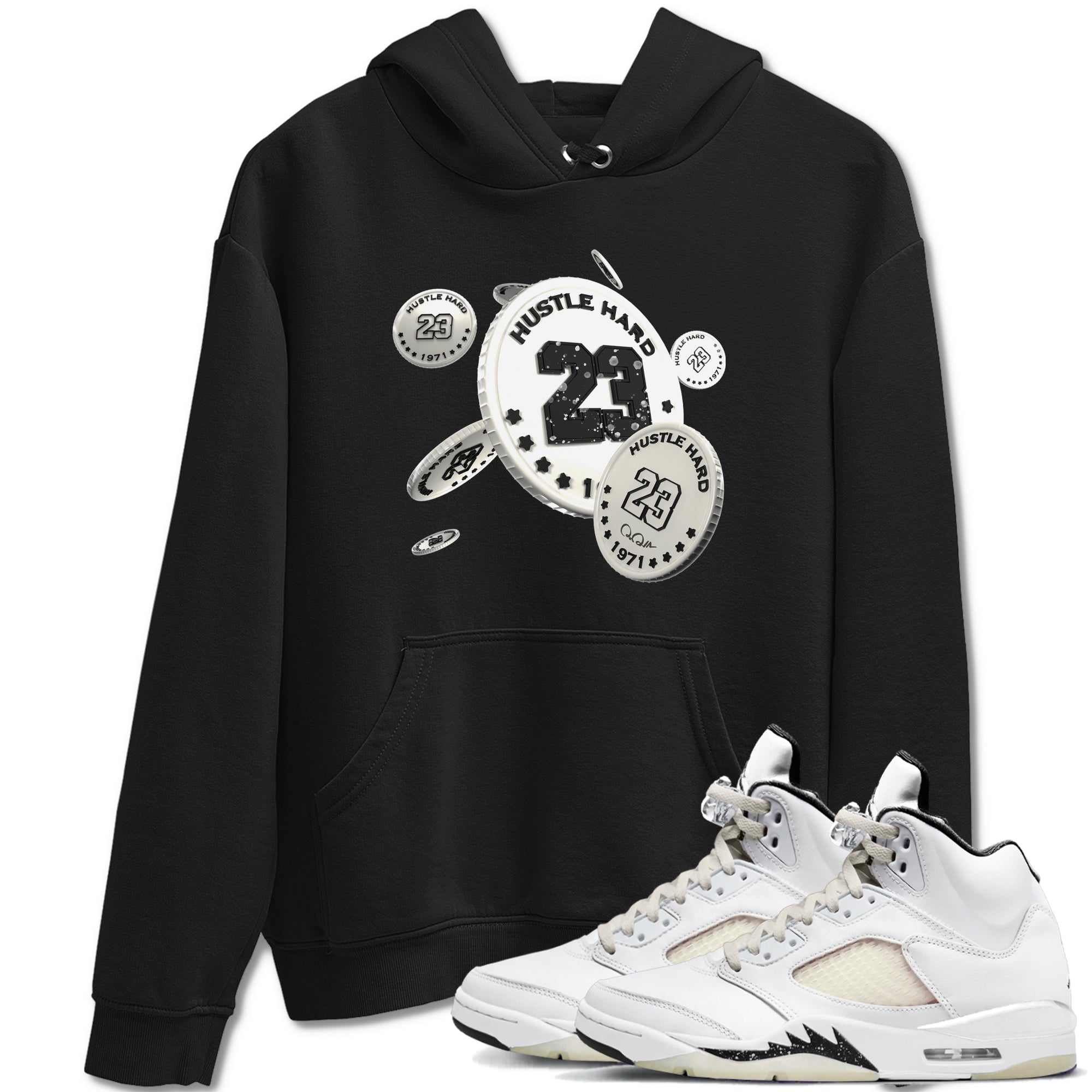Coin Drop snkmatch Tees - Air Jordan 5 Sail