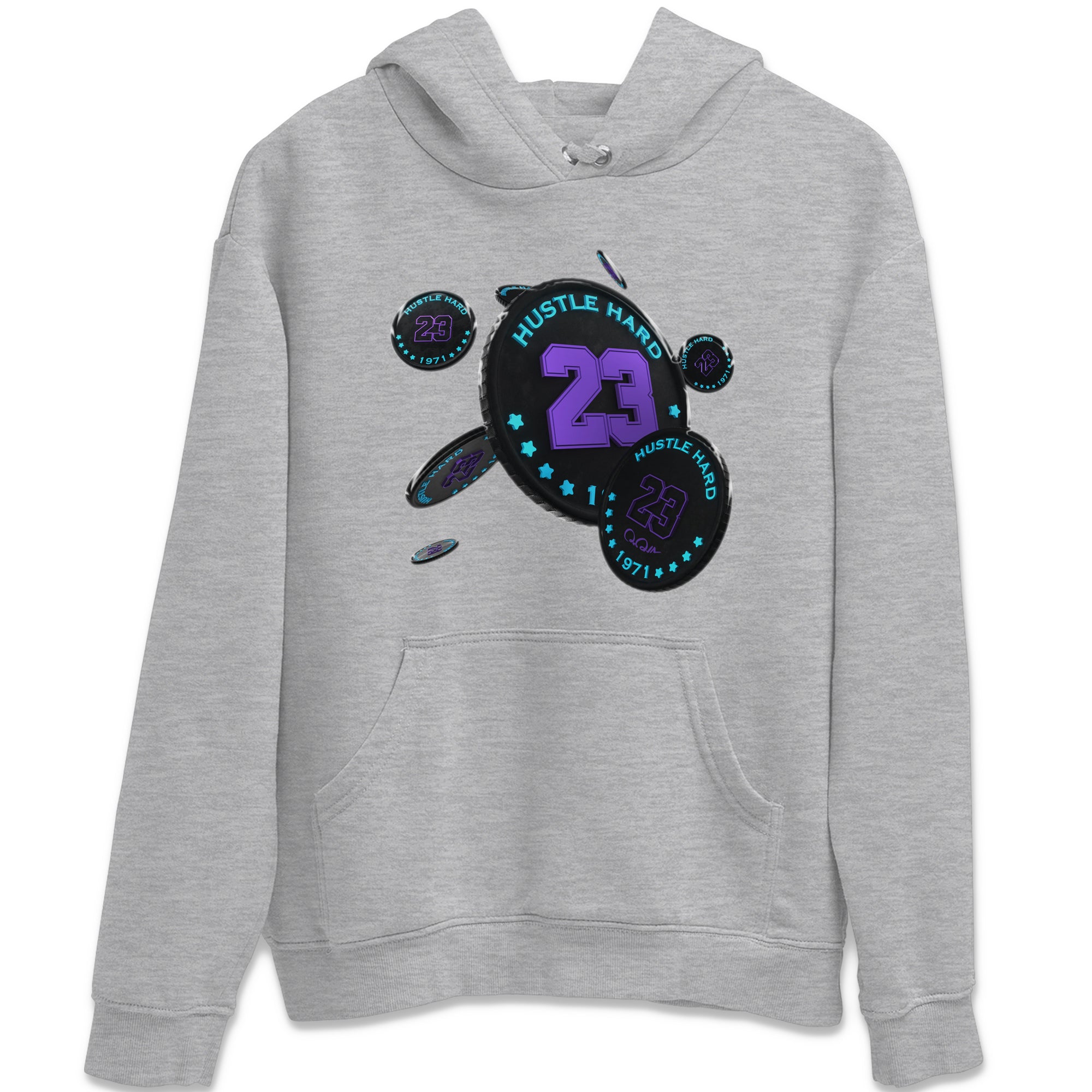 Coin Drop Unisex Tops - Air Jordan 6 Aqua