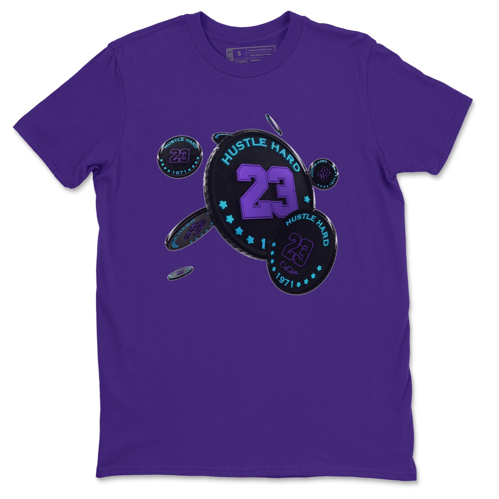 Coin Drop Unisex Tops - Air Jordan 6 Aqua
