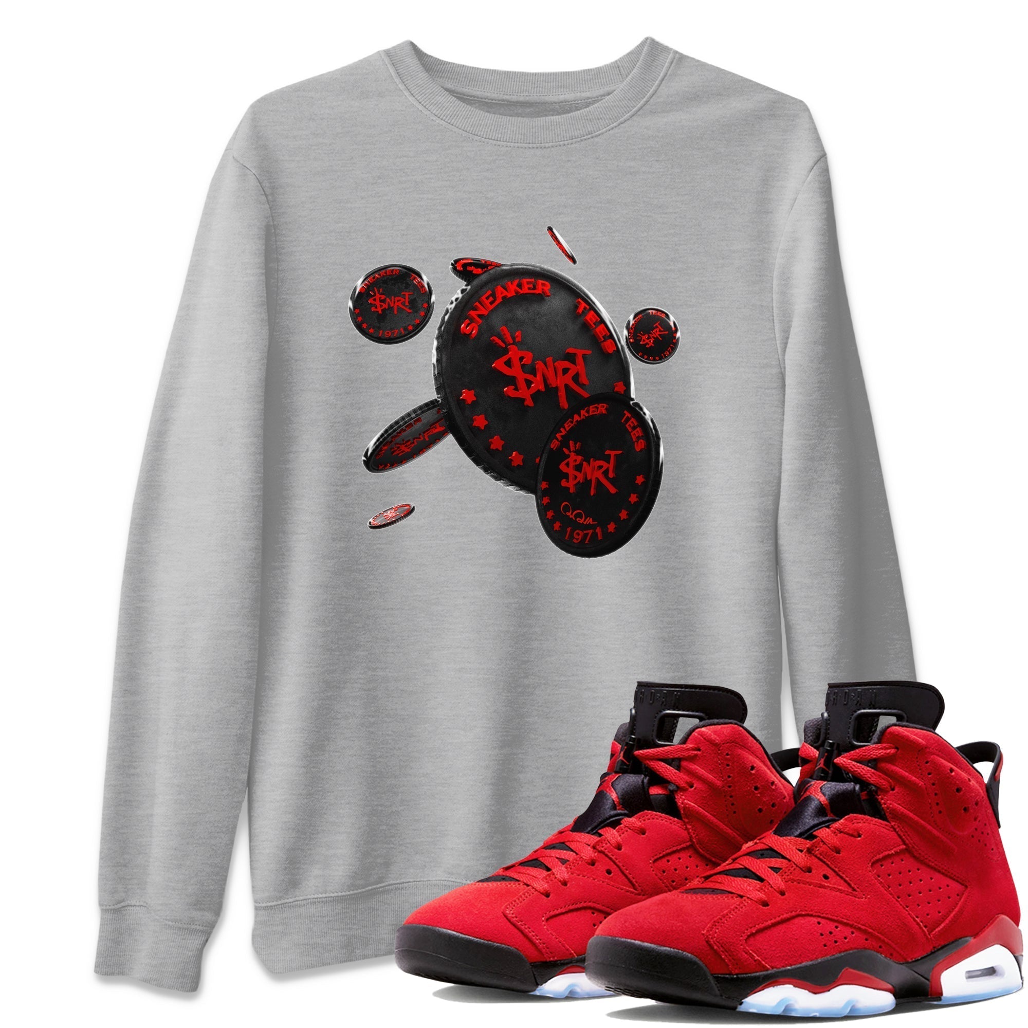 Coin Drop Unisex Tops - Air Jordan 6 Toro Bravo