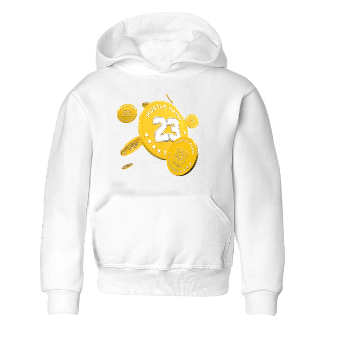 Coin Drop snkmatch Tee Kids - Air Jordan 6 Yellow Ochre