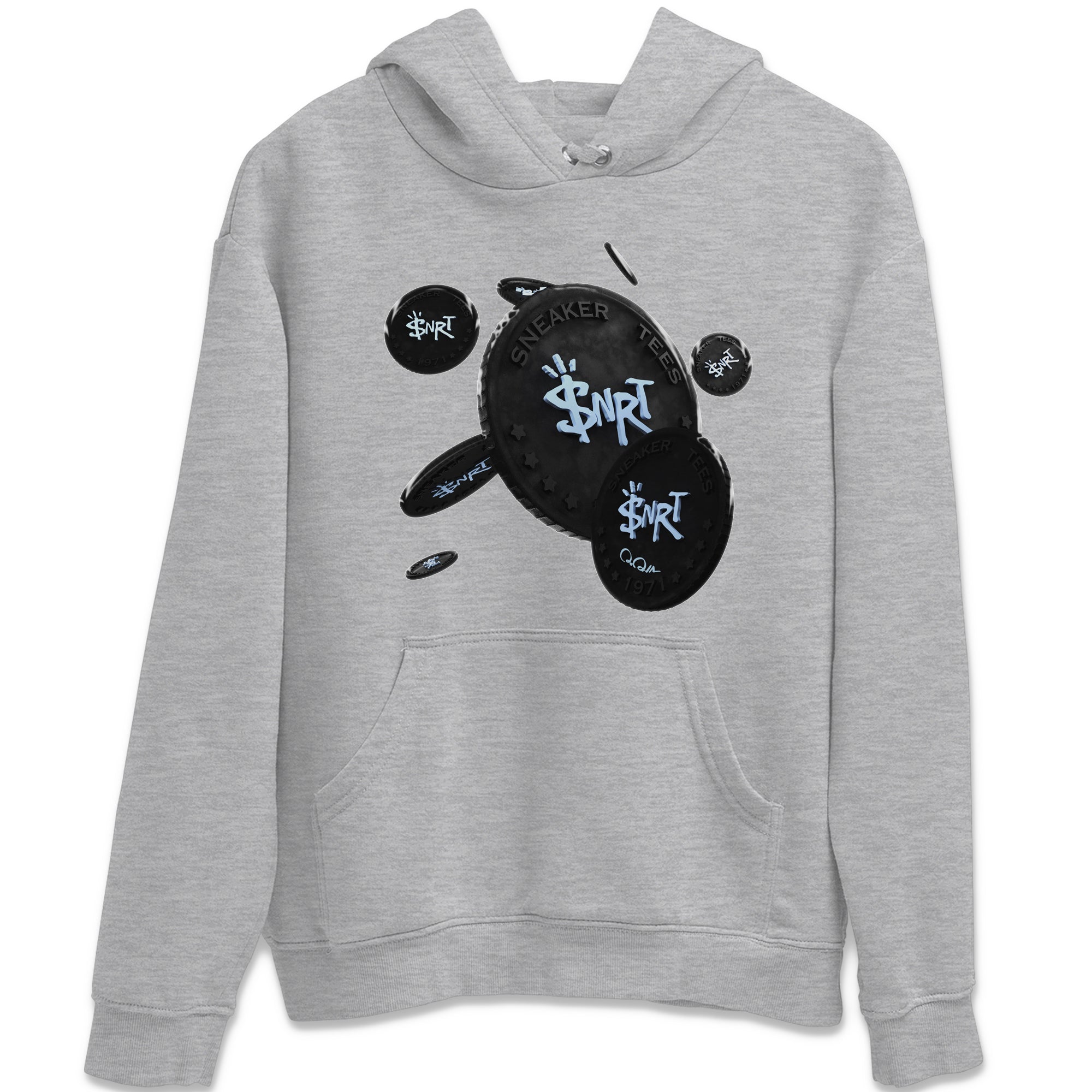 Coin Drop Unisex Tops - Air Jordan 7 Chambray