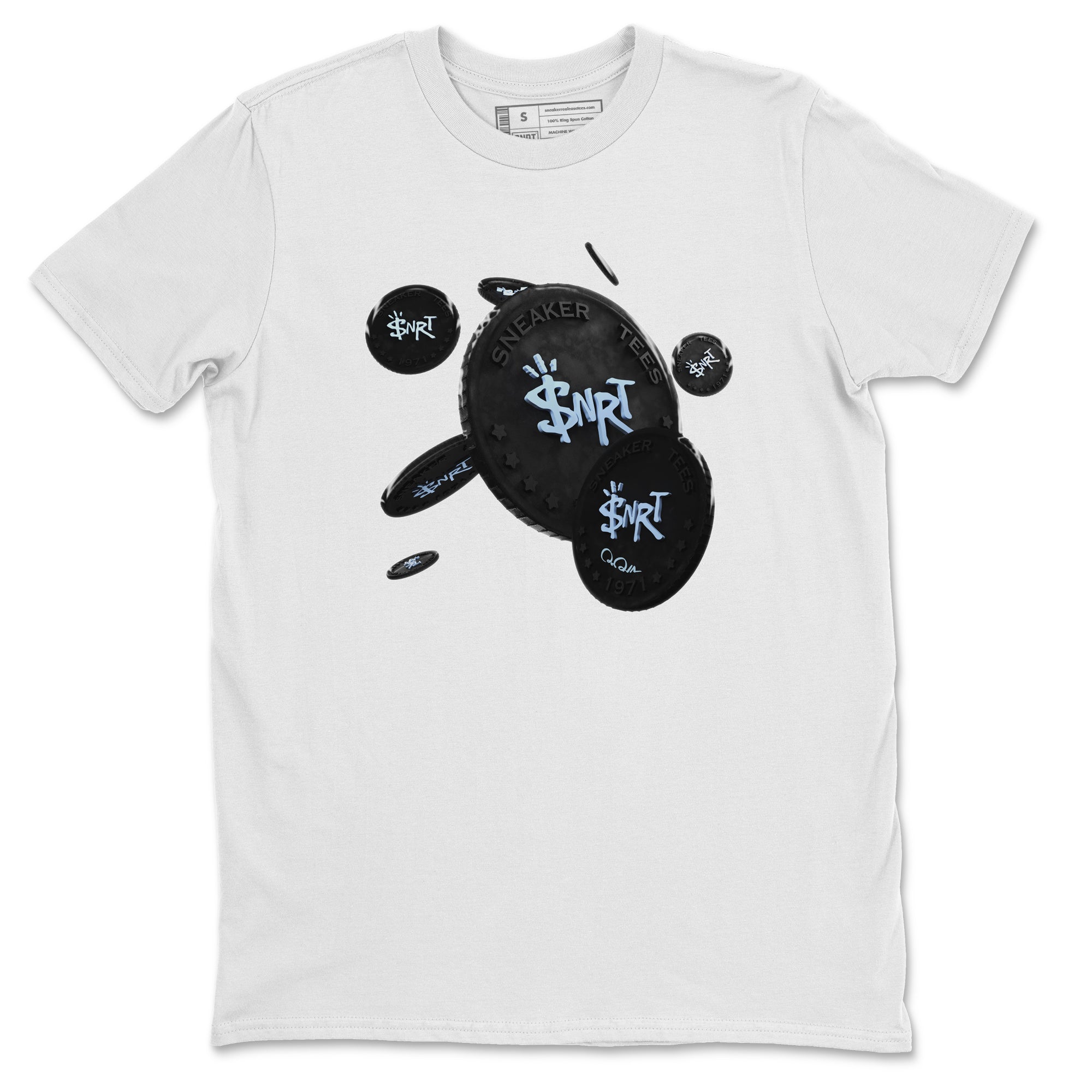 Coin Drop Unisex Tops - Air Jordan 7 Chambray
