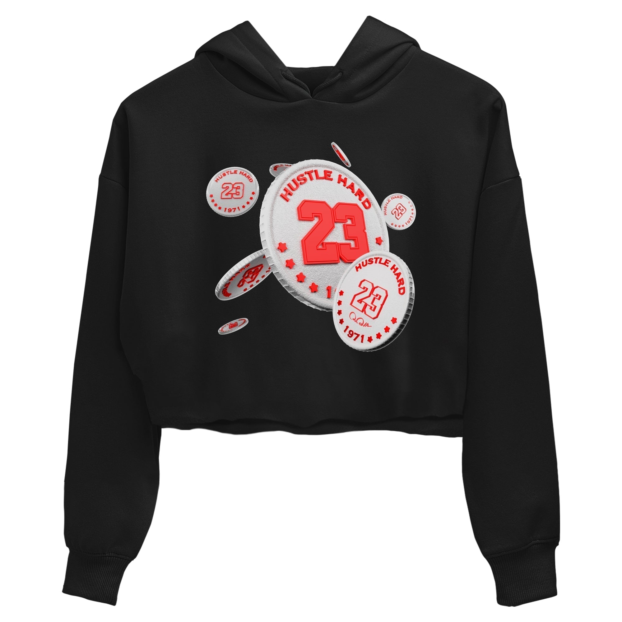 Coin Drop Women's Tops - Air Jordan 7 White Infrared