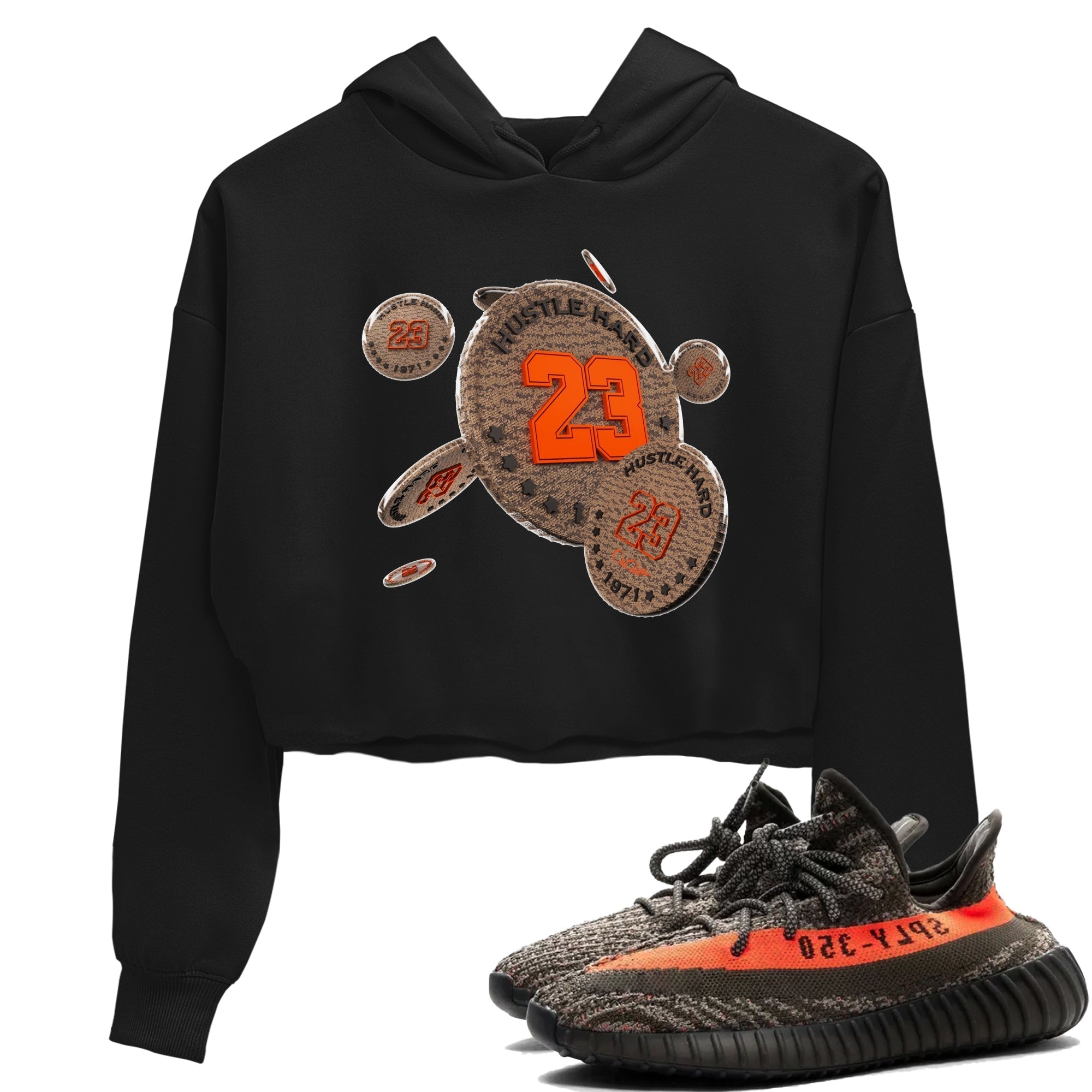 Coin Drop snkmatch Women's Top - Yeezy 350 Carbon Beluga