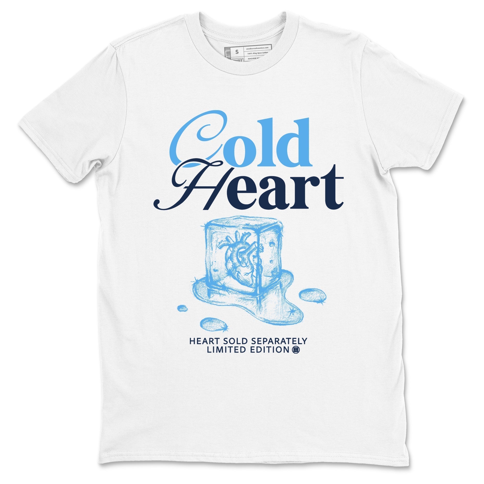 Cold Heart snkmatch Tees - Air Jordan 1 Obsidian
