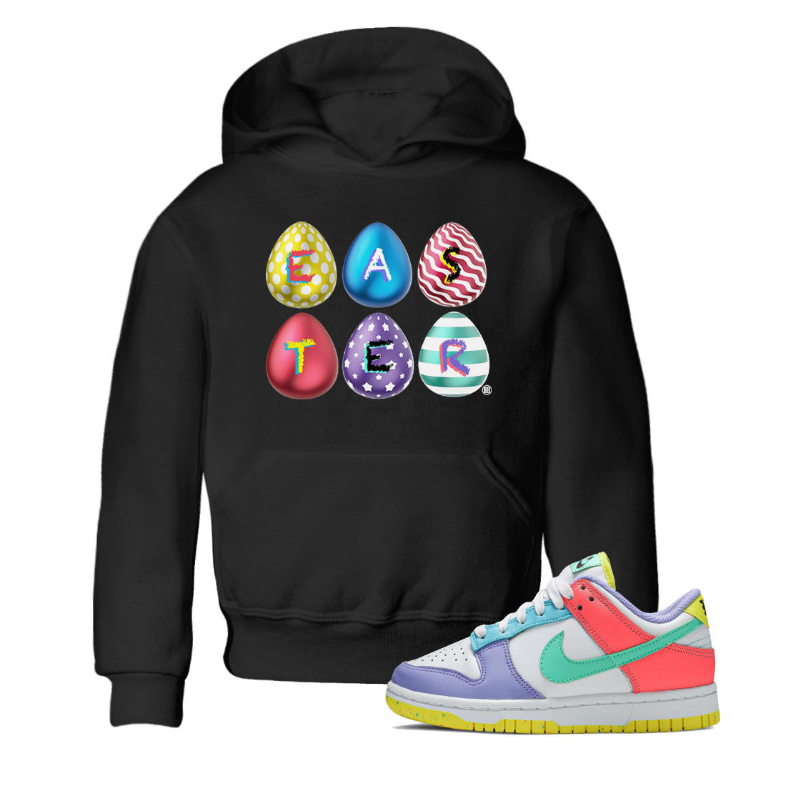 Colorful Easter Kids Tops - Dunk Easter Candy