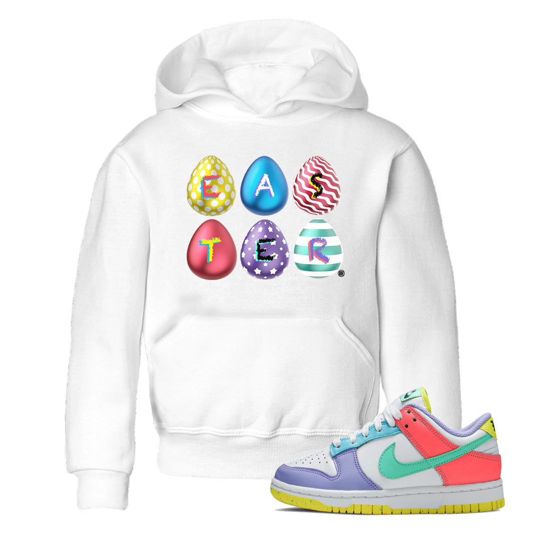 Colorful Easter Kids Tops - Dunk Easter Candy