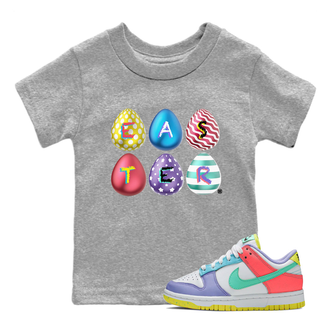 Colorful Easter Kids Tops - Dunk Easter Candy