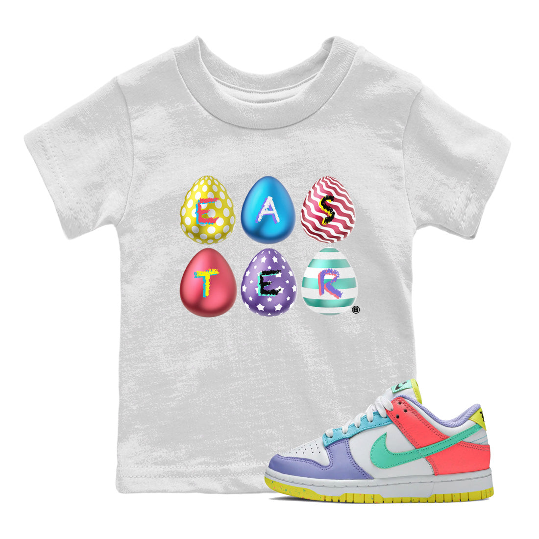 Colorful Easter Kids Tops - Dunk Easter Candy