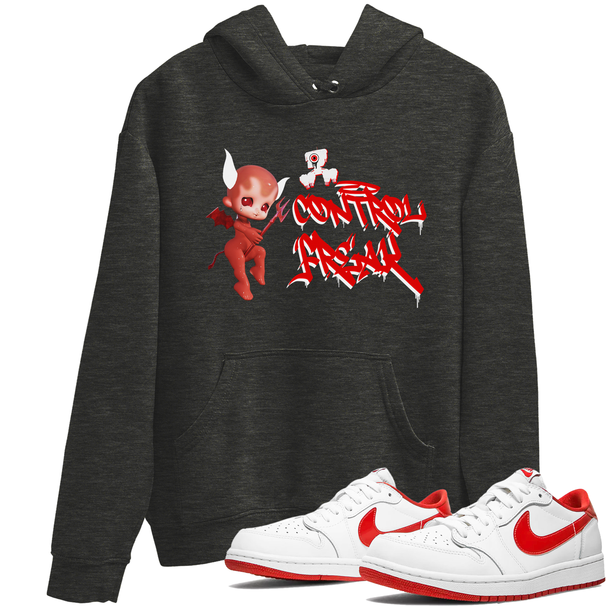 Control Freak snkmatch Tee - Air Jordan 1 University Red