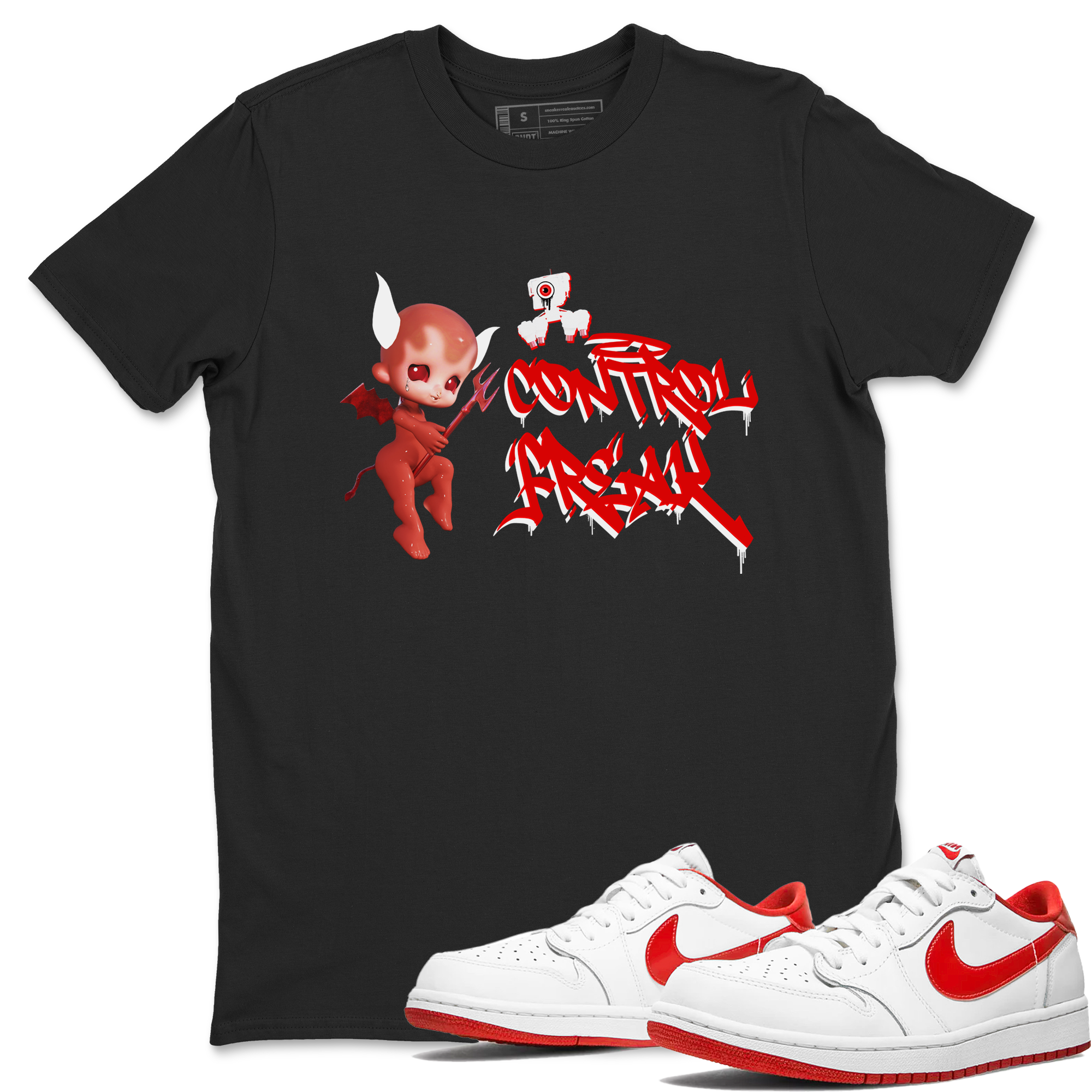 Control Freak snkmatch Tee - Air Jordan 1 University Red