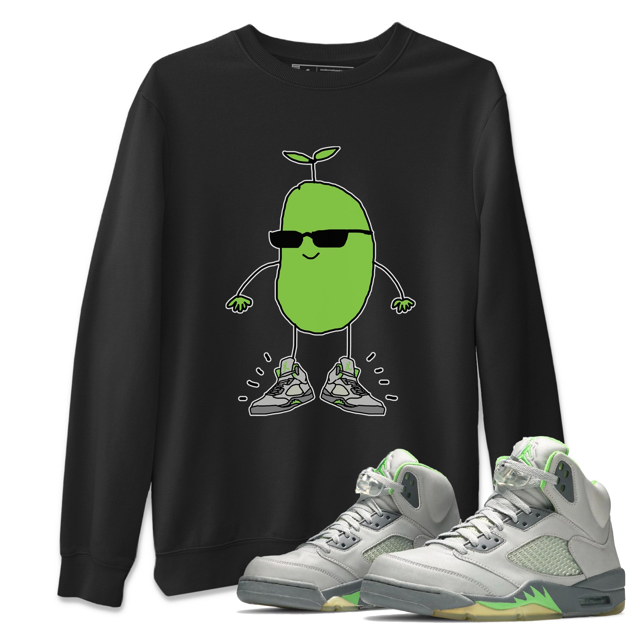 Cool Beans Unisex Tops - Air Jordan 5 Green Bean