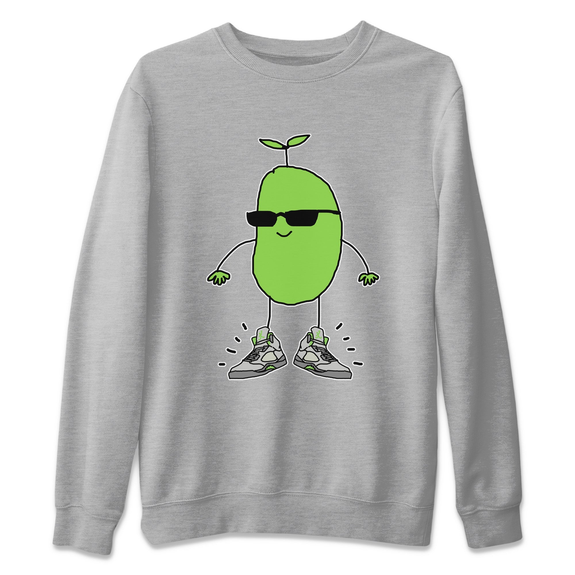 Cool Beans Unisex Tops - Air Jordan 5 Green Bean