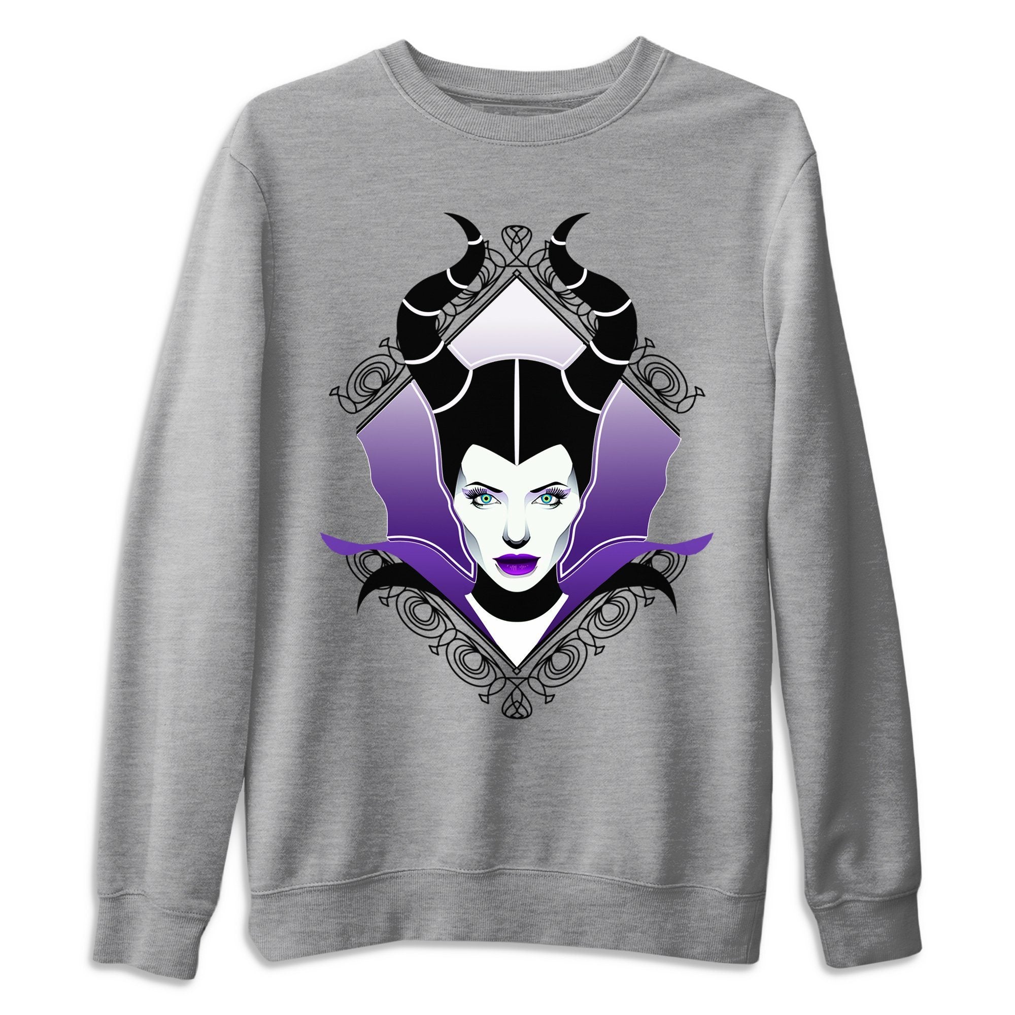 Court Purple Evil Unisex Tops - Air Jordan 1 WMNS Court Purple