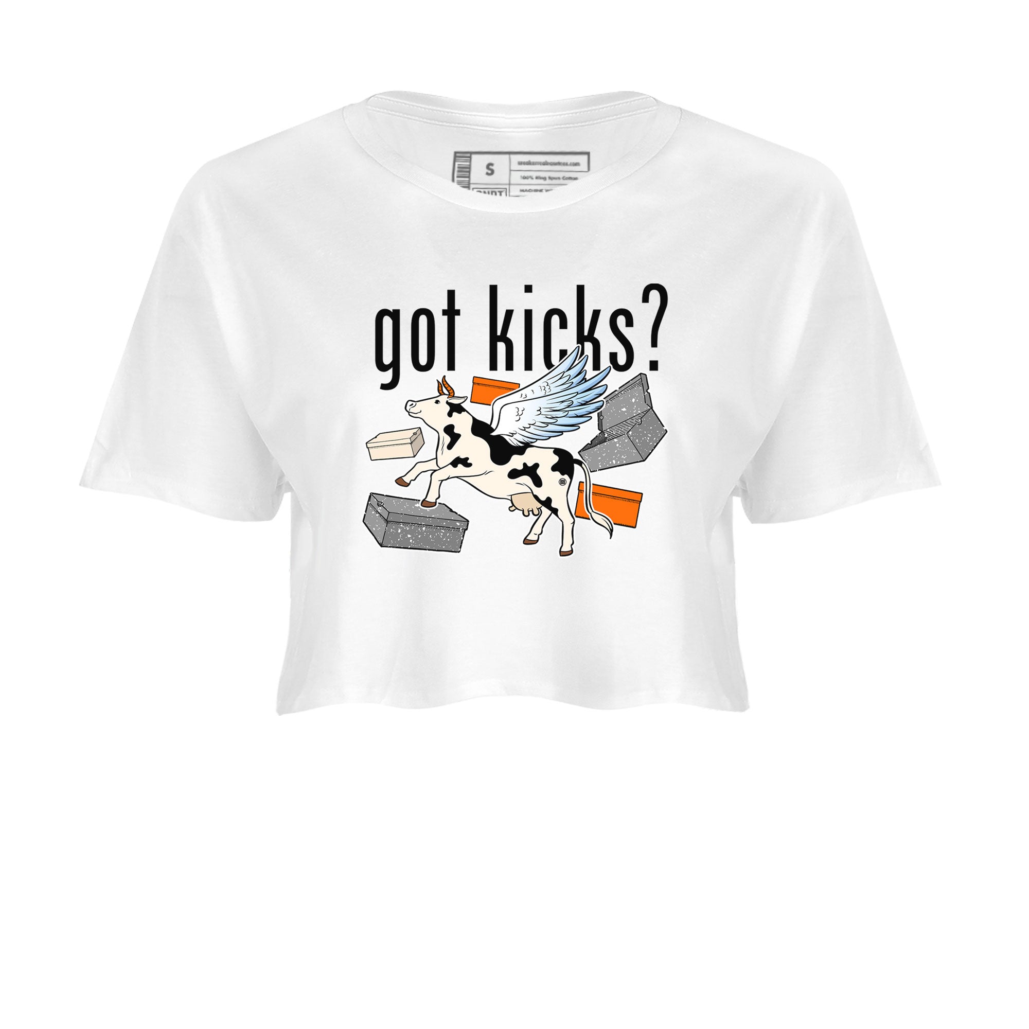 Cow Got Kicks snkmatch Women's Top - Air Jordan 5 Craft