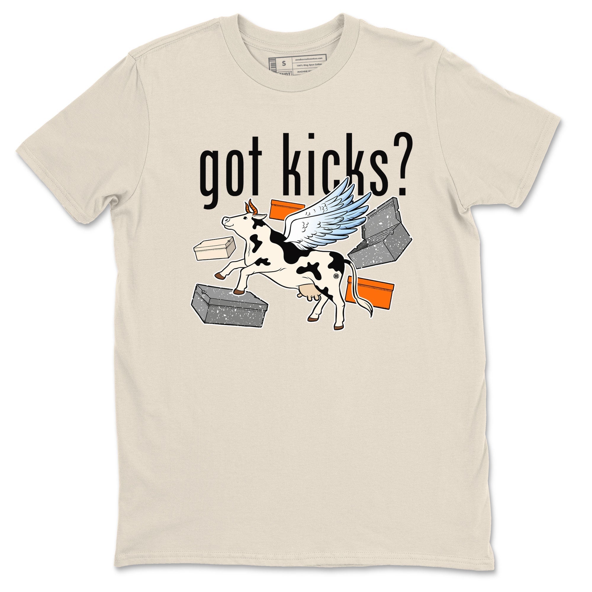 Cow Got Kicks snkmatch Tees - Air Jordan 5 Craft