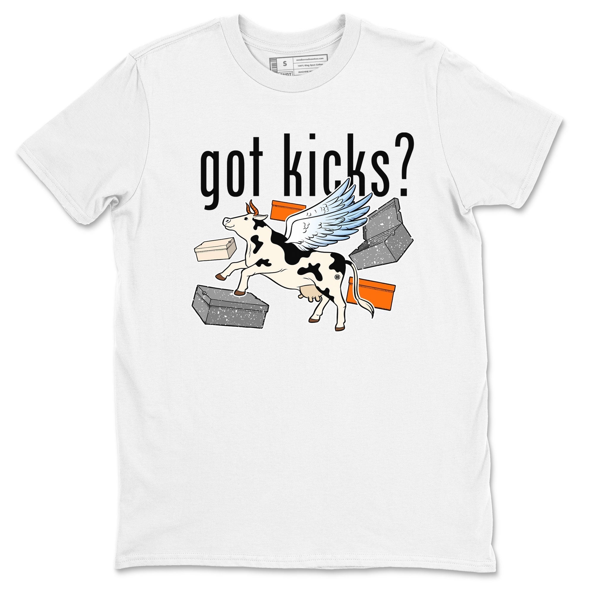 Cow Got Kicks snkmatch Tees - Air Jordan 5 Craft