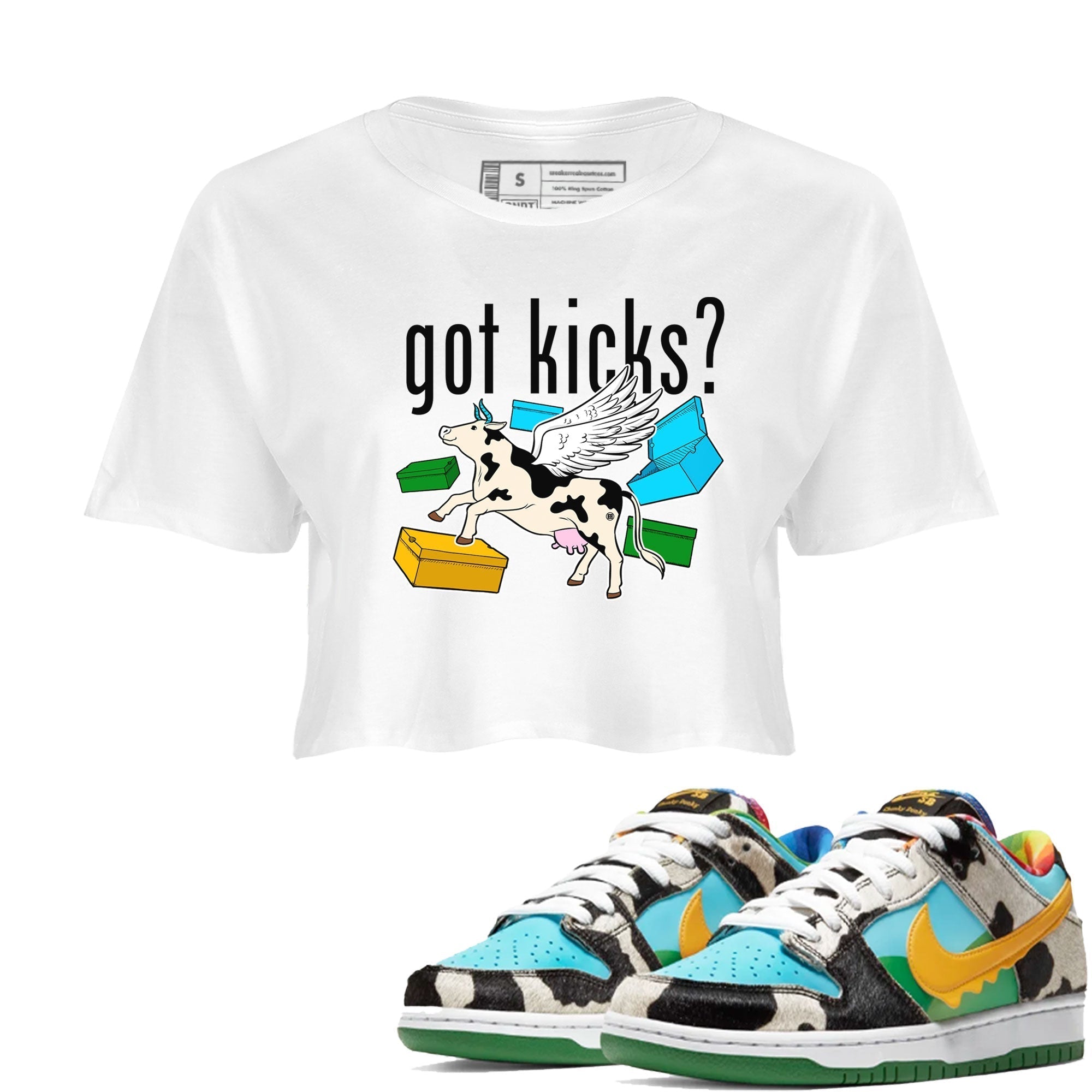 Cow Got Kicks snkmatch Women's Top - Dunk Chunky Dunky