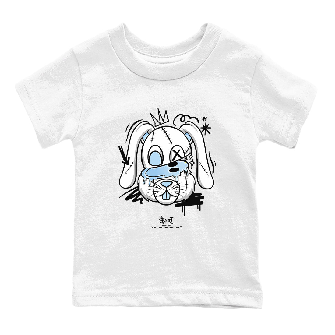 Crazy Bunny snkmatch Tees Kids - Air Jordan 11 Retro Legend Blue