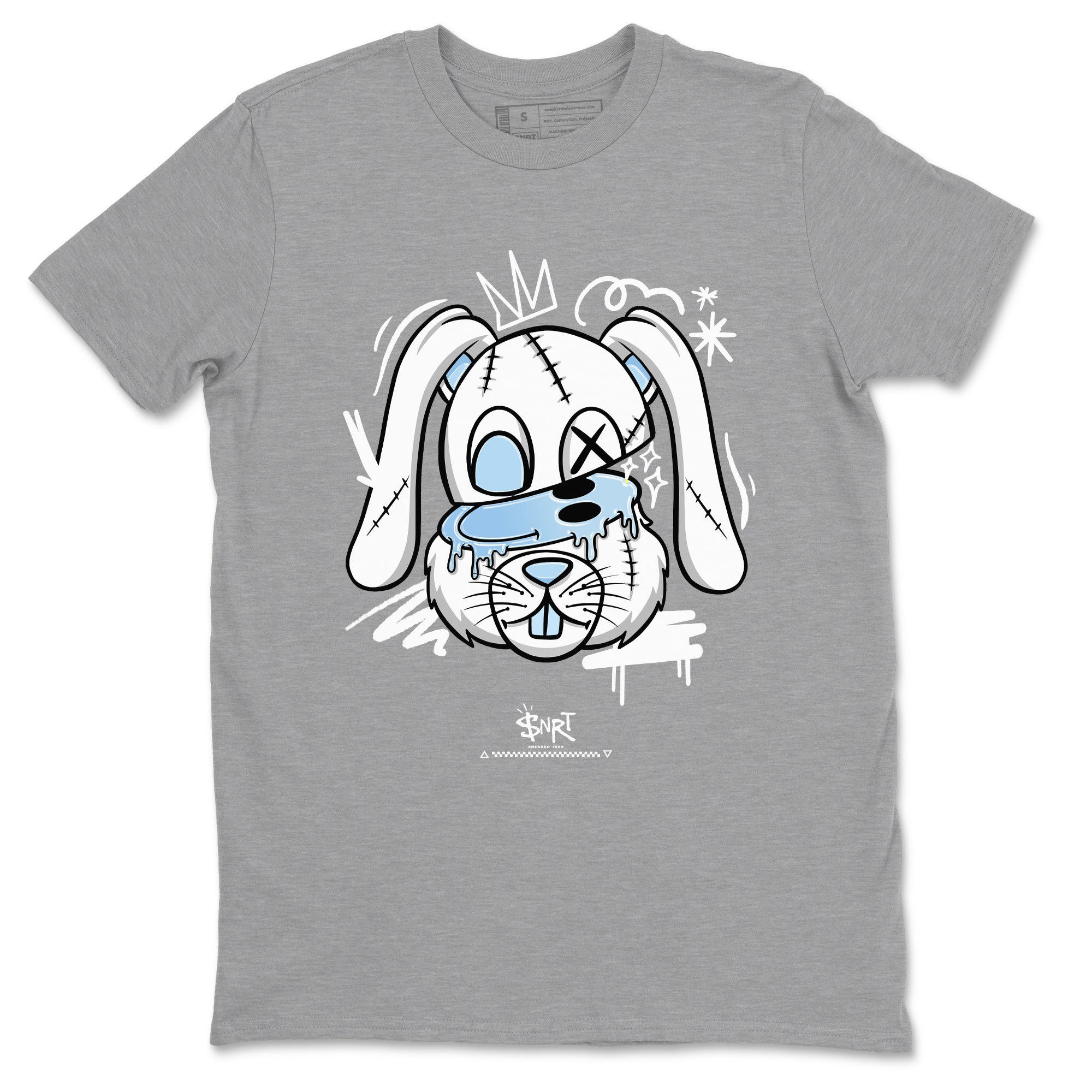 Crazy Bunny snkmatch Tees - Air Jordan 11 Retro Legend Blue