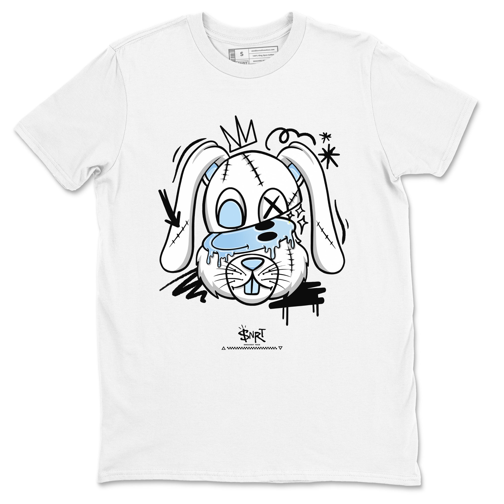 Crazy Bunny snkmatch Tees - Air Jordan 11 Retro Legend Blue