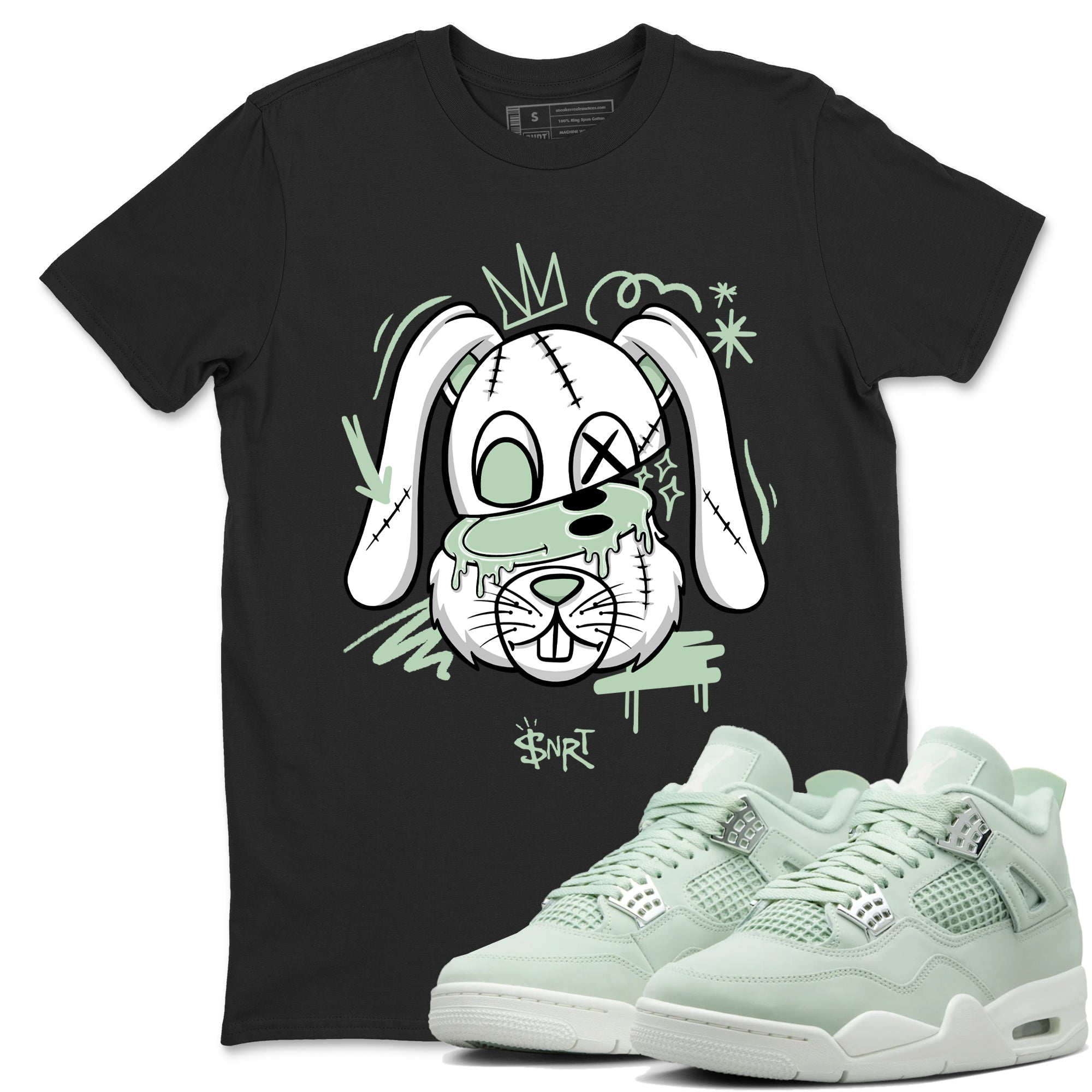 Crazy Bunny snkmatch Tees - Air Jordan 4 Abundance