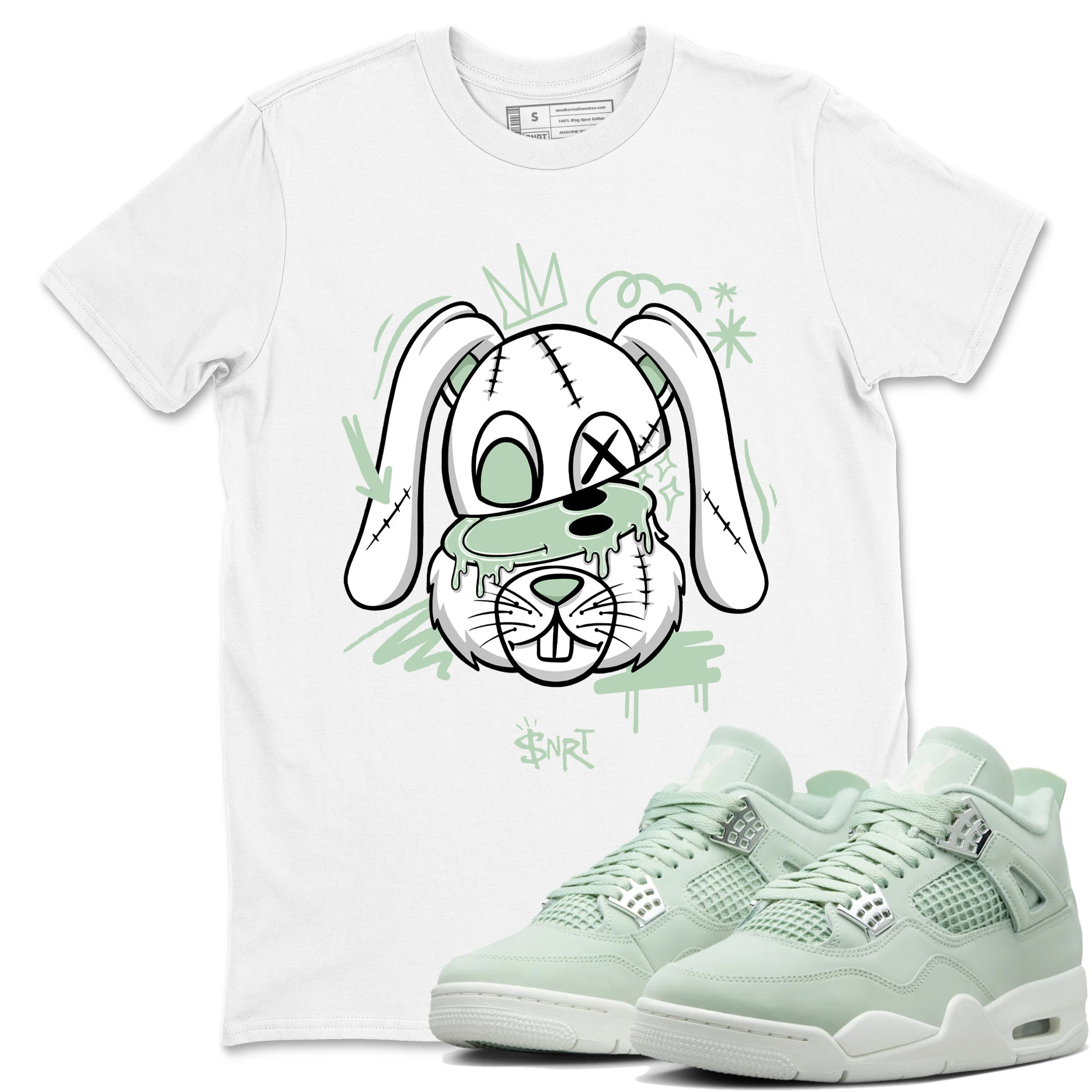 Crazy Bunny snkmatch Tees - Air Jordan 4 Abundance