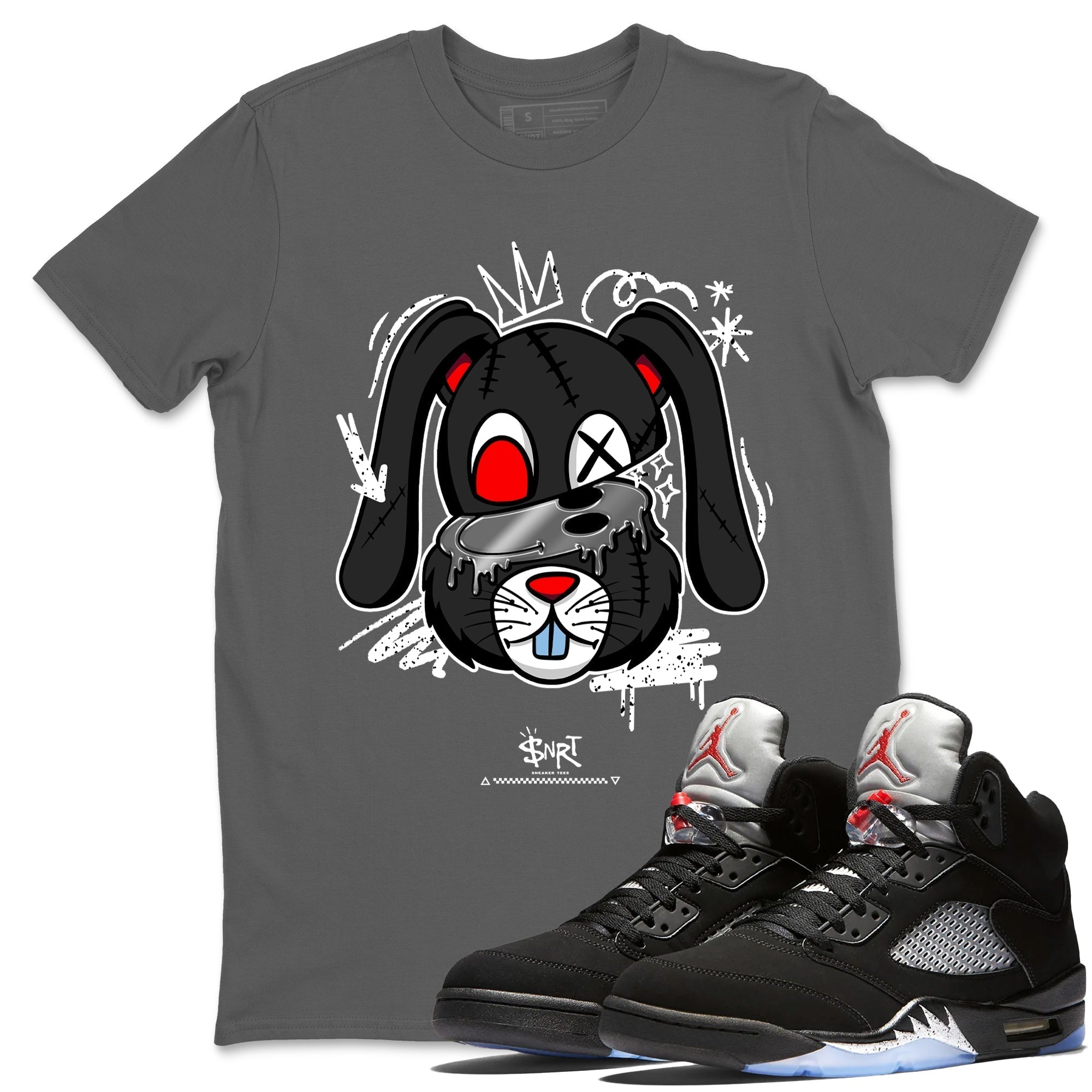 Crazy Bunny snkmatch Tees - Air Jordan 5 Reimagined