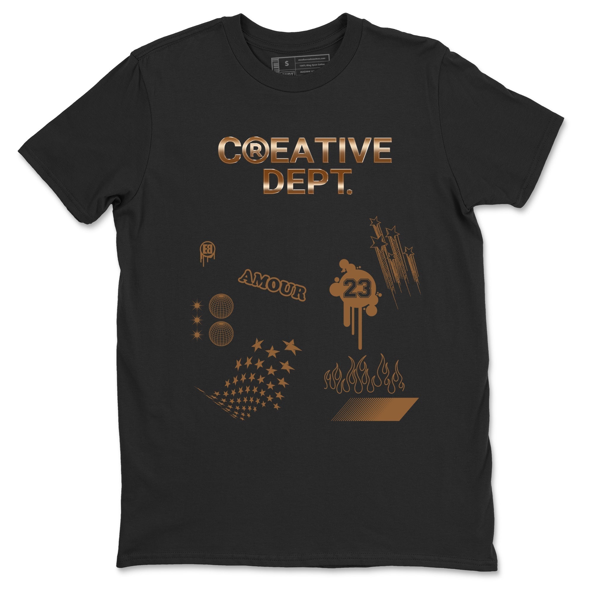 Creative Dept snkmatch Tees - Air Foamposite One Metallic Copper