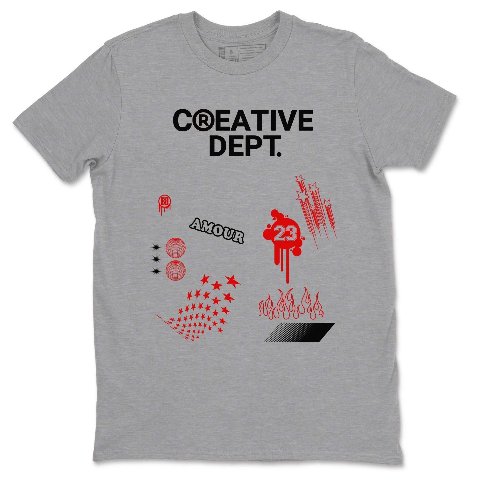 Creative Dept snkmatch Tees - Air Jordan 11 Bred Velvet