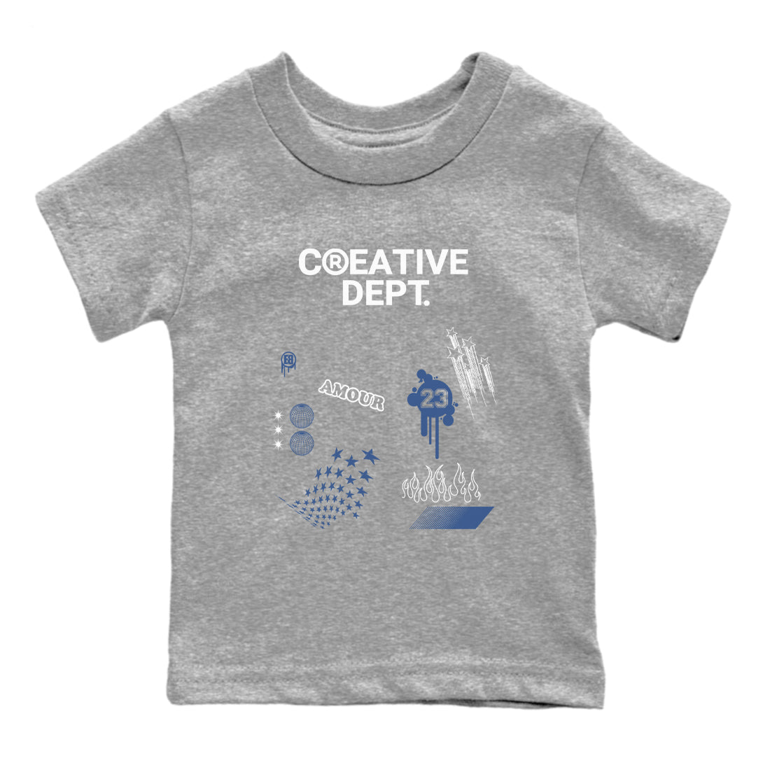 Creative Dept snkmatch Tees Kids - Air Jordan 11 Diffused Blue