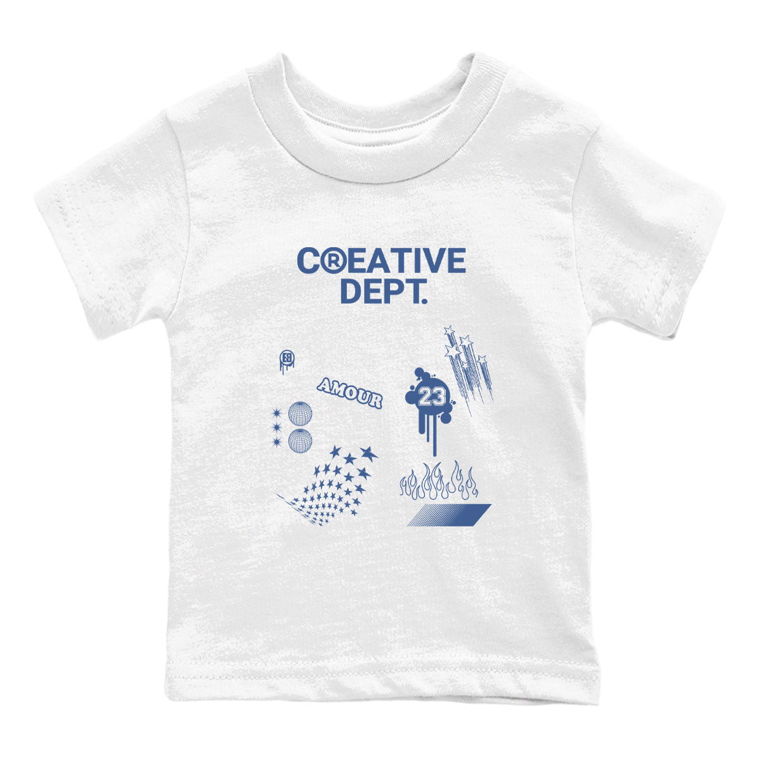 Creative Dept snkmatch Tees Kids - Air Jordan 11 Diffused Blue