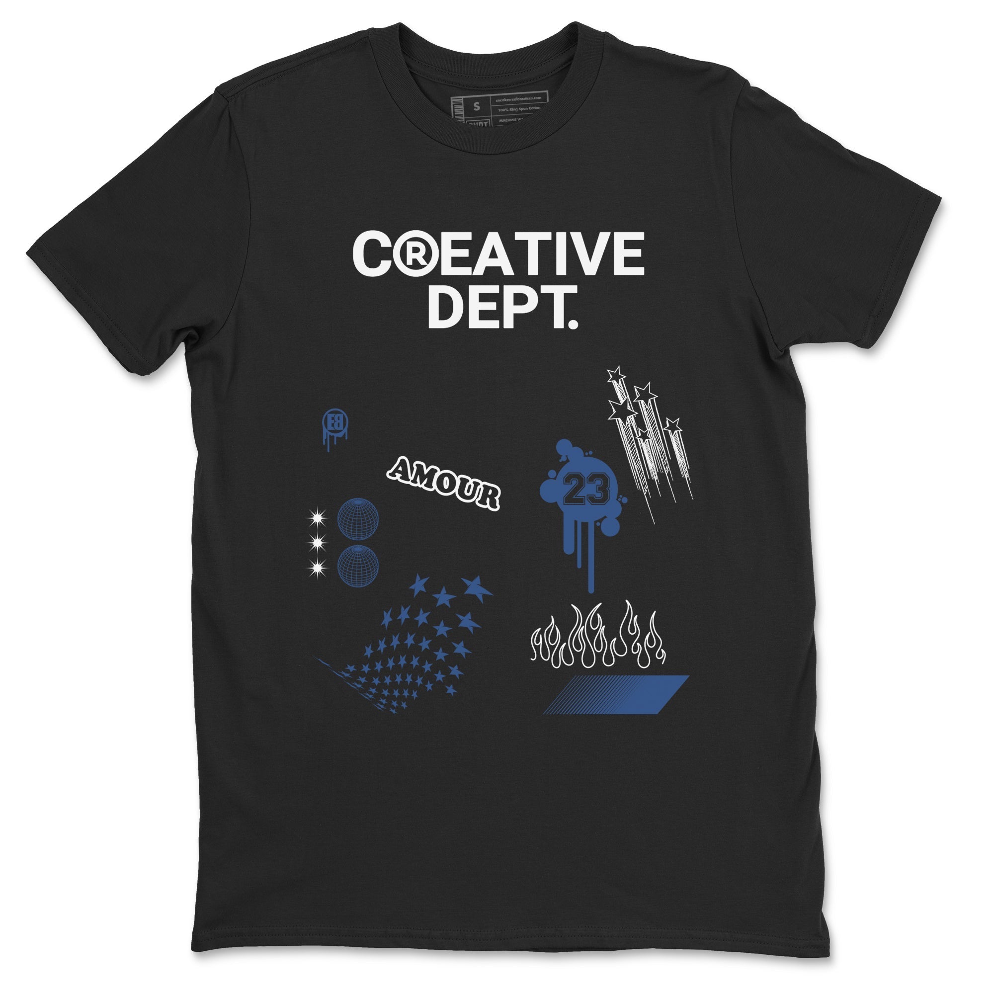 Creative Dept snkmatch Tees - Air Jordan 11 Diffused Blue