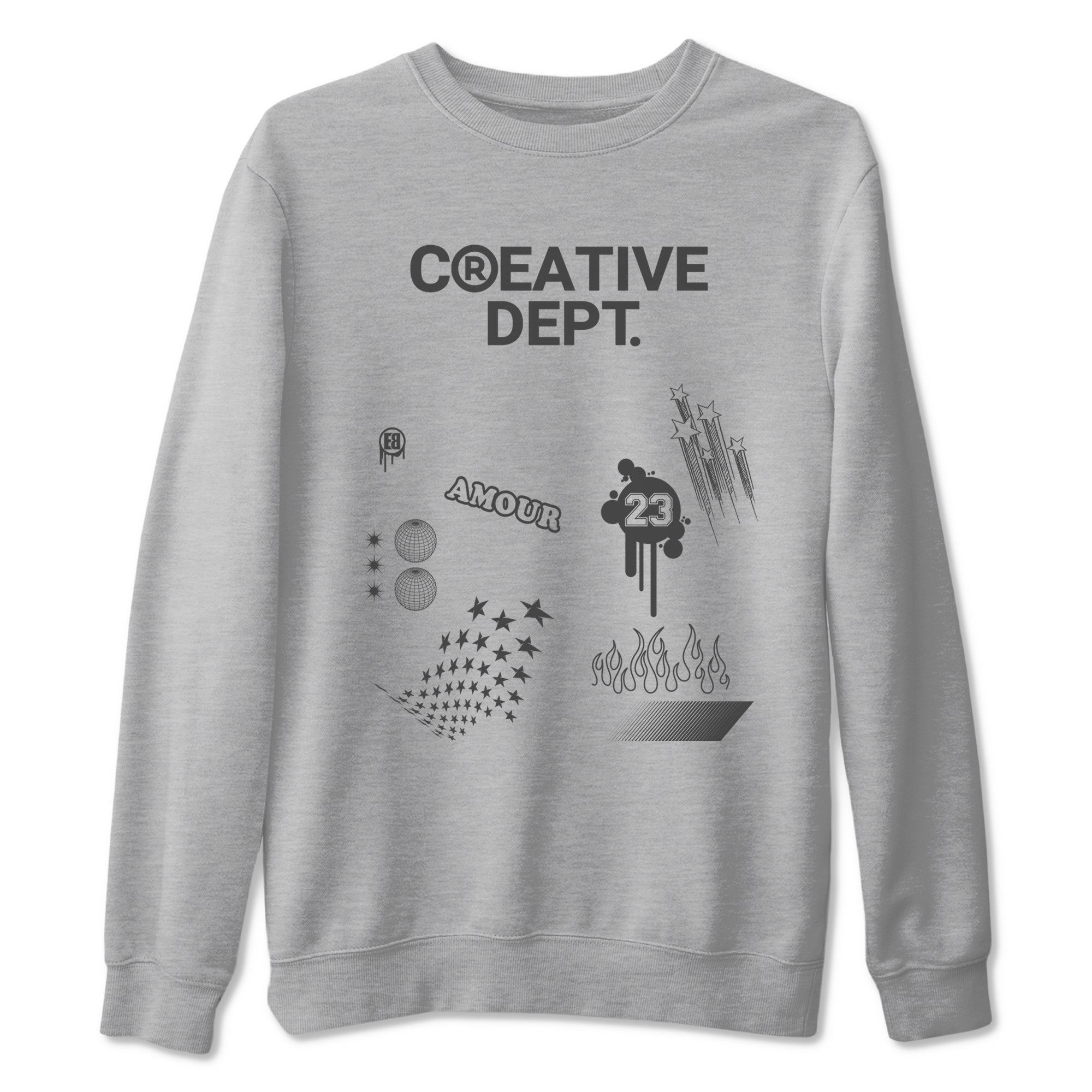 Creative Dept snkmatch Tees - Air Jordan 4 Wet Cement