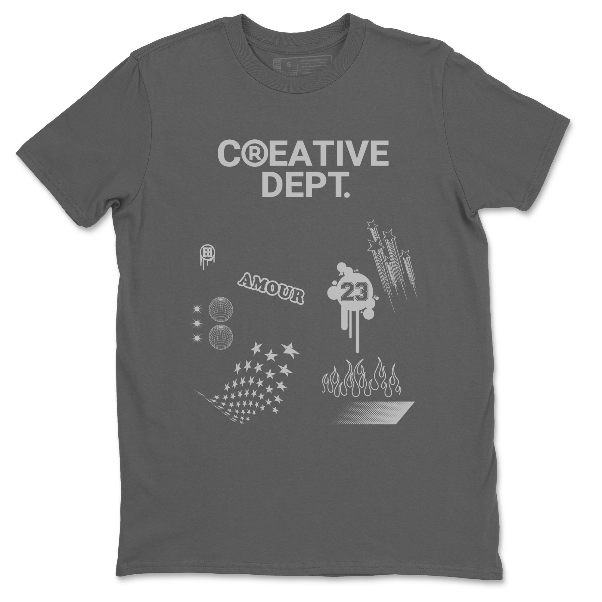 Creative Dept snkmatch Tees - Air Jordan 4 Wet Cement