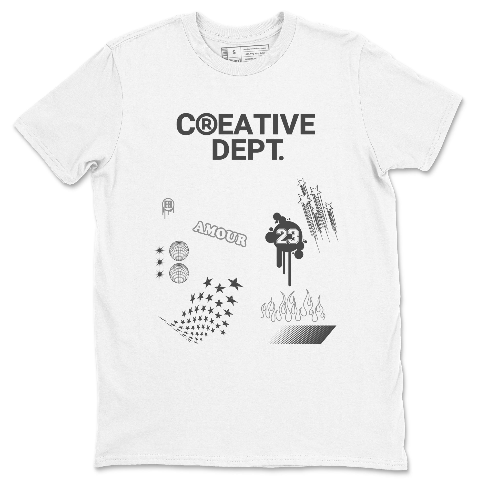 Creative Dept snkmatch Tees - Air Jordan 4 Wet Cement