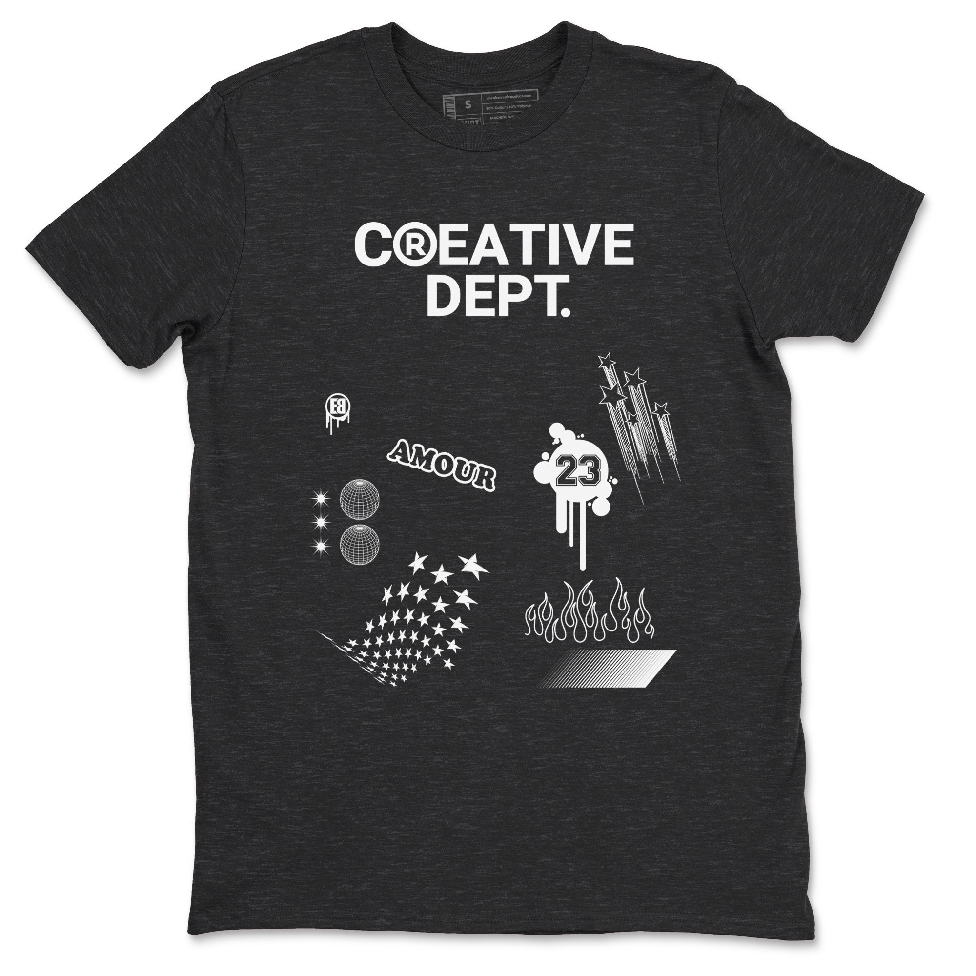 Creative Dept snkmatch Tees - Air Jordan 4 White Thunder