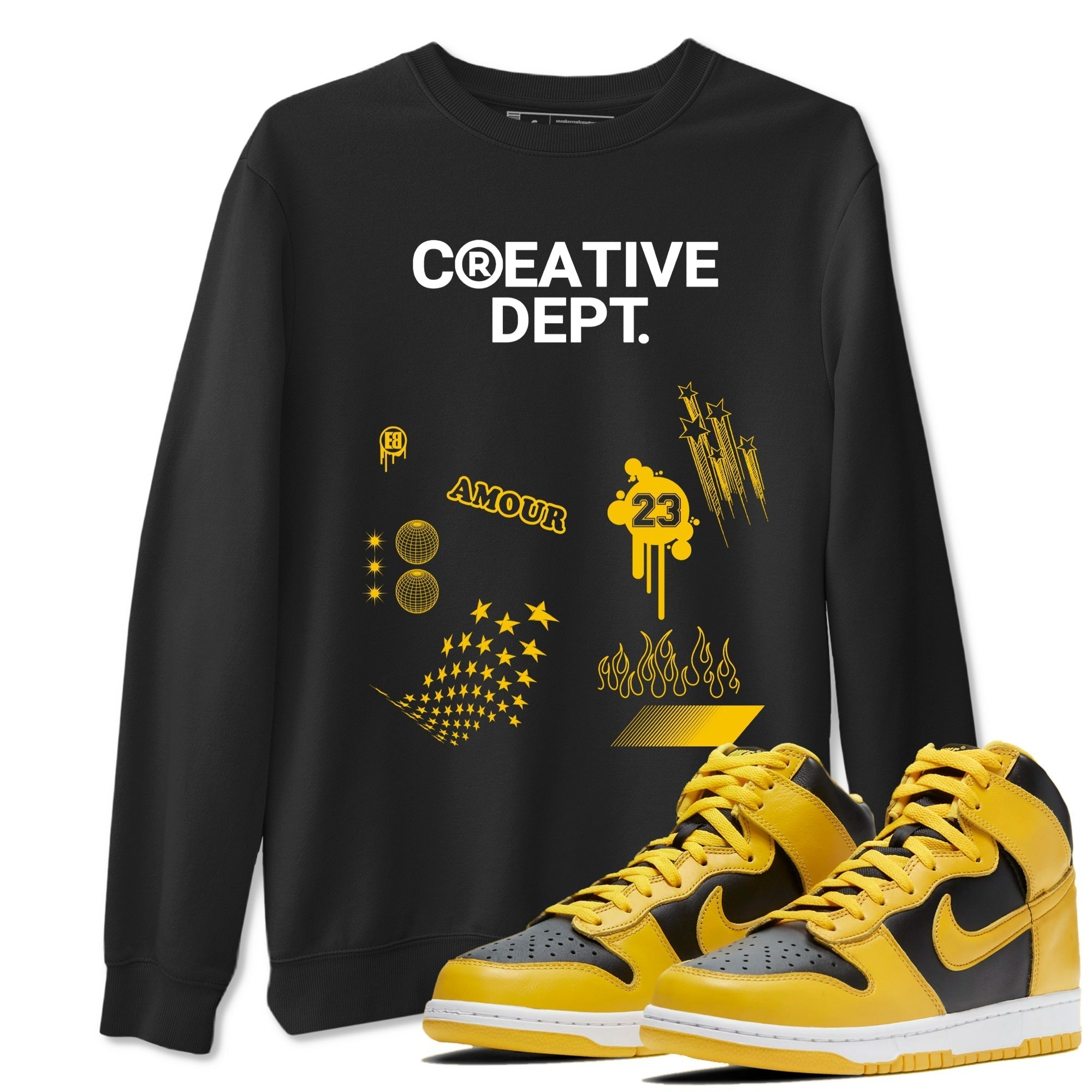 Creative Dept snkmatch Tees - Dunk High Pollen