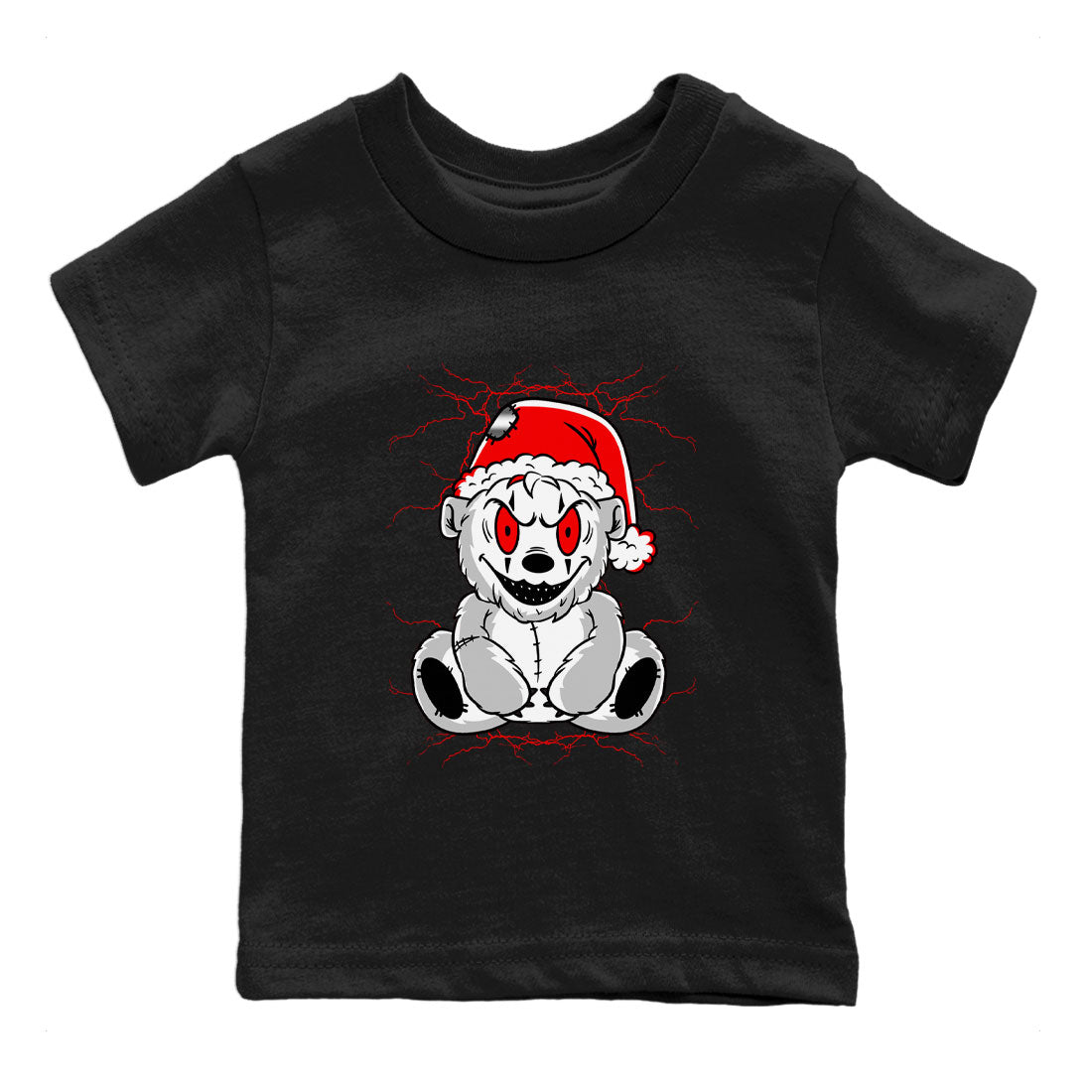 Creepy Bear snkmatch Tee Kids - Air Jordan 12 Cherry