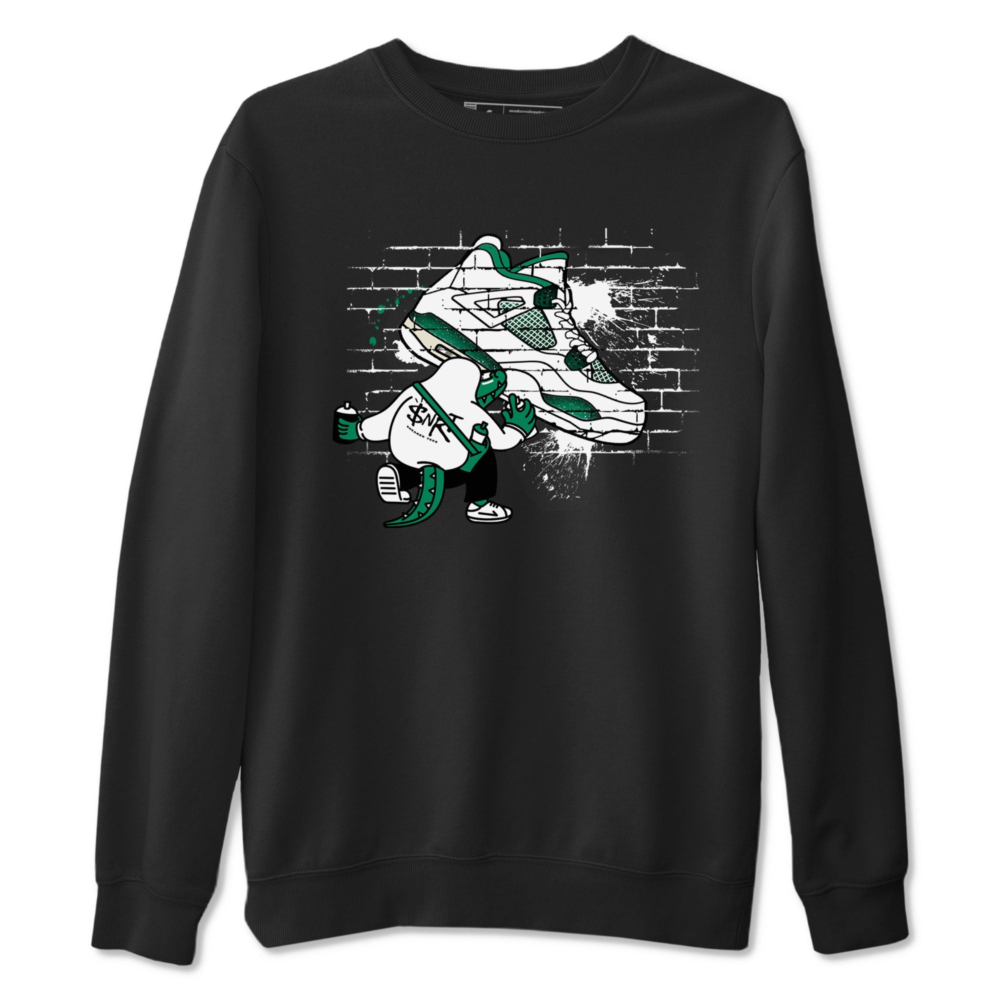 Crocodile Artist snkmatch Tees - Air Jordan 4 Oxidized Green
