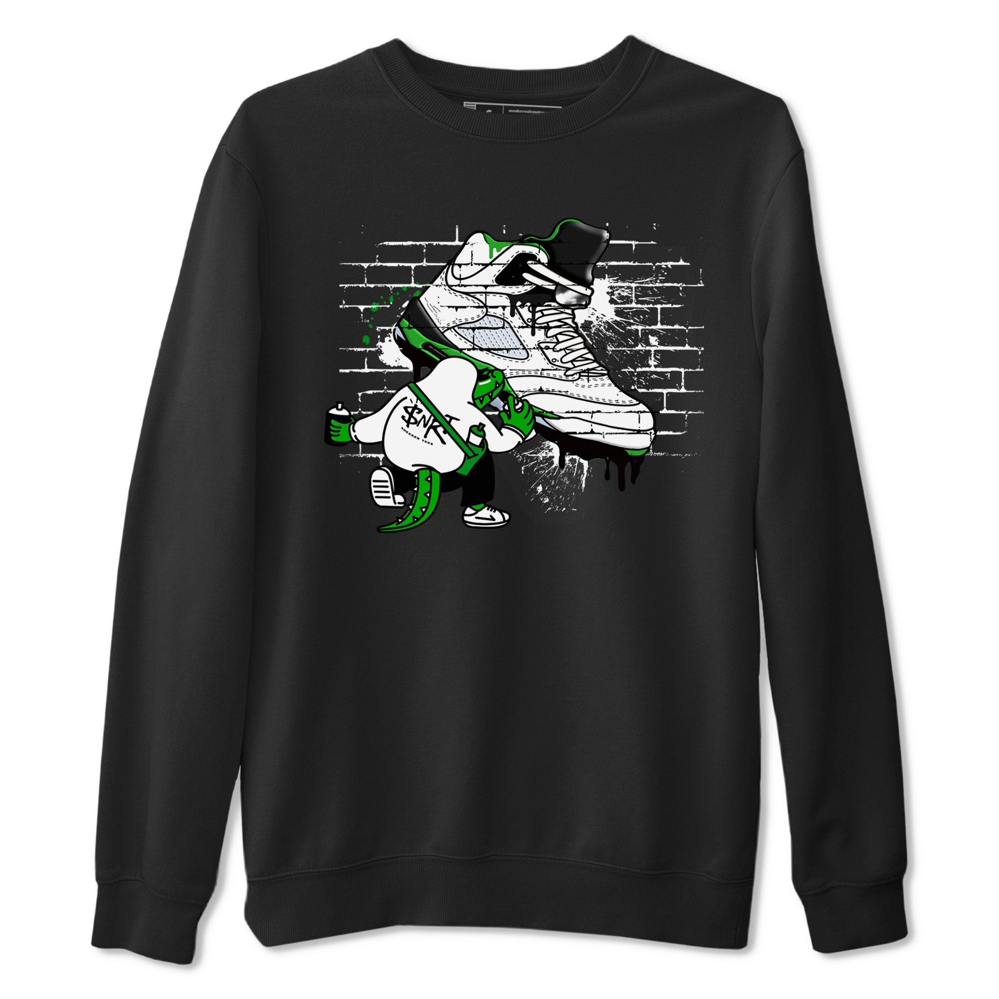 Crocodile Artist snkmatch Tee - Air Jordan 5 Lucky Green