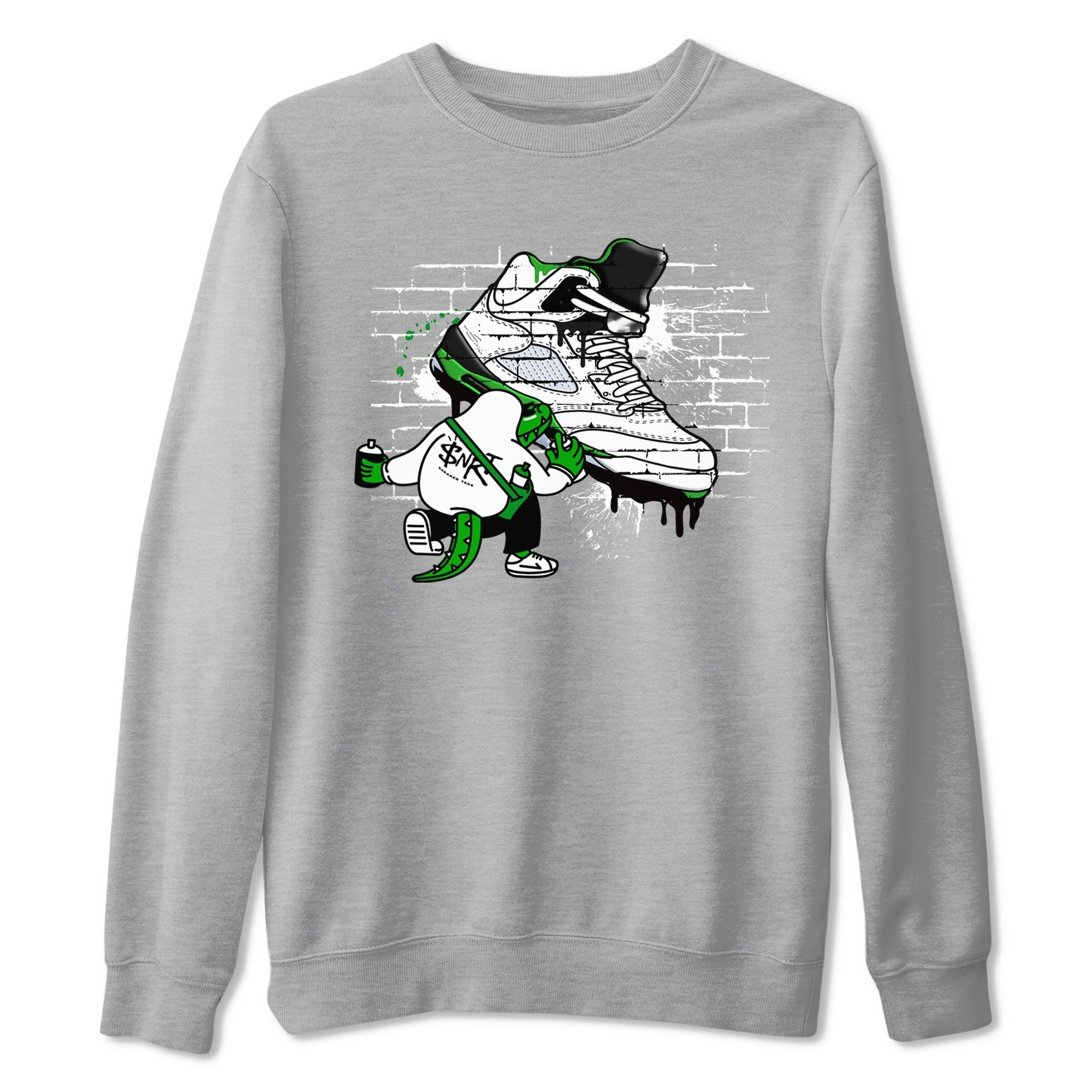 Crocodile Artist snkmatch Tee - Air Jordan 5 Lucky Green
