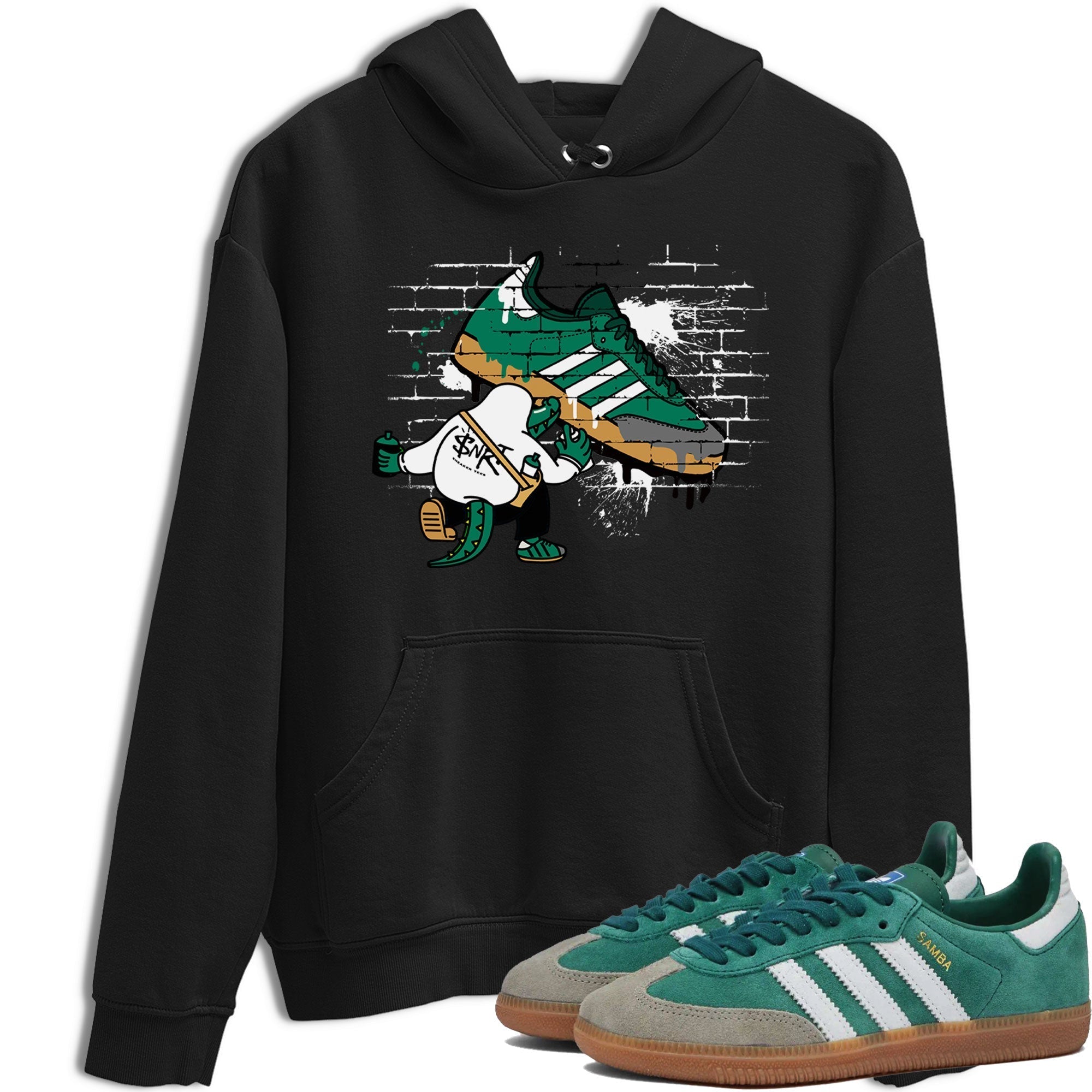 Crocodile Artist snkmatch Tee - Samba Collegiate Green Gum