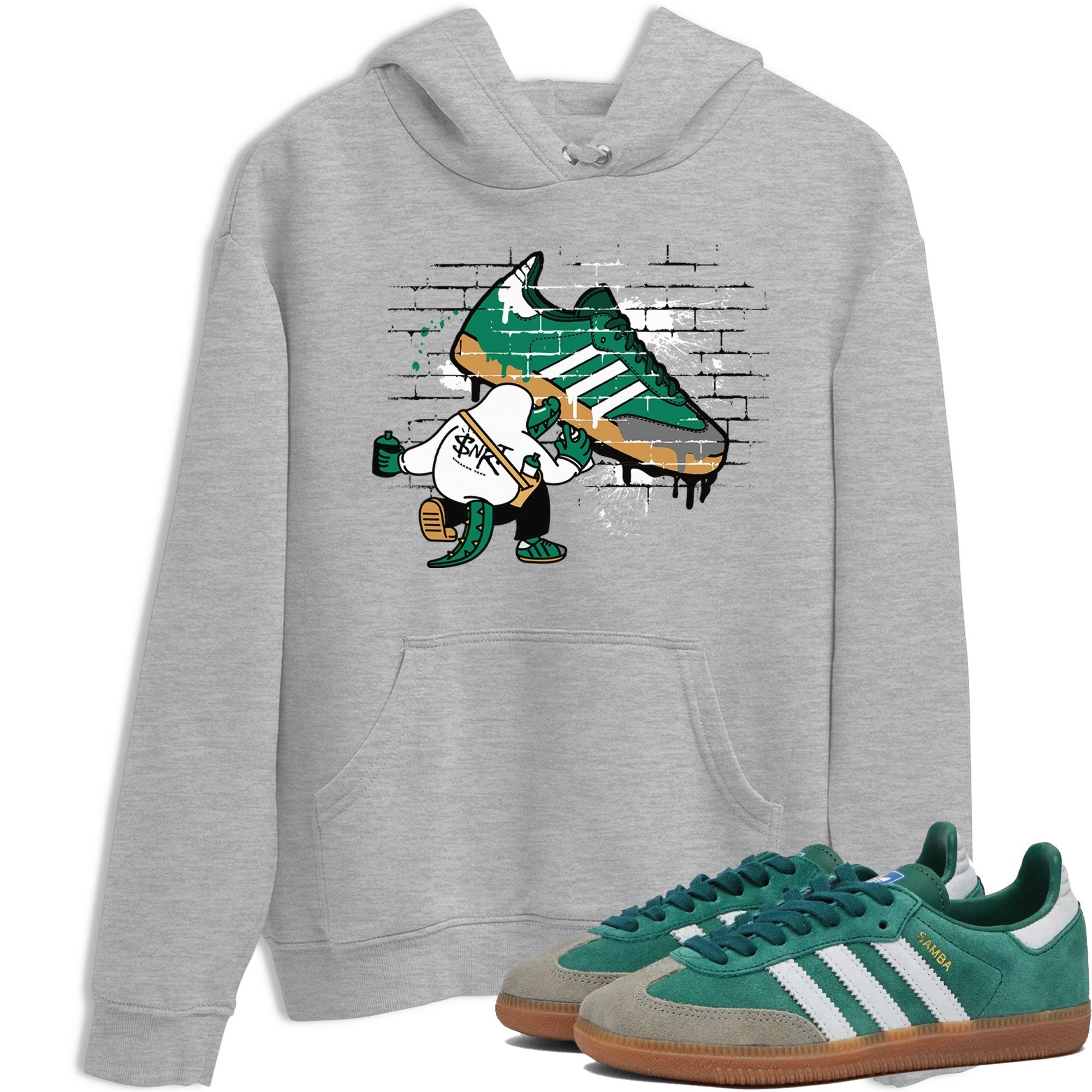Crocodile Artist snkmatch Tee - Samba Collegiate Green Gum
