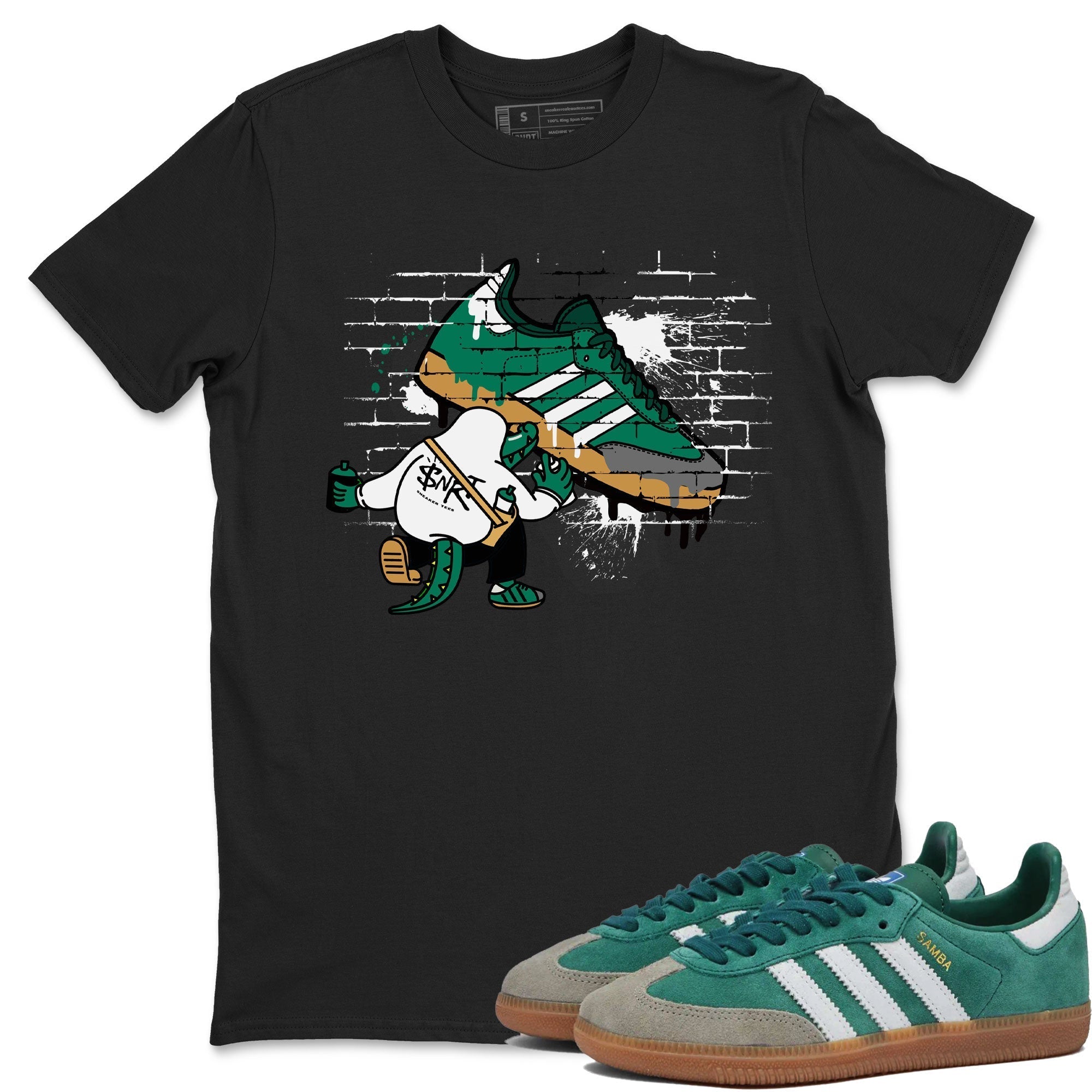 Crocodile Artist snkmatch Tee - Samba Collegiate Green Gum